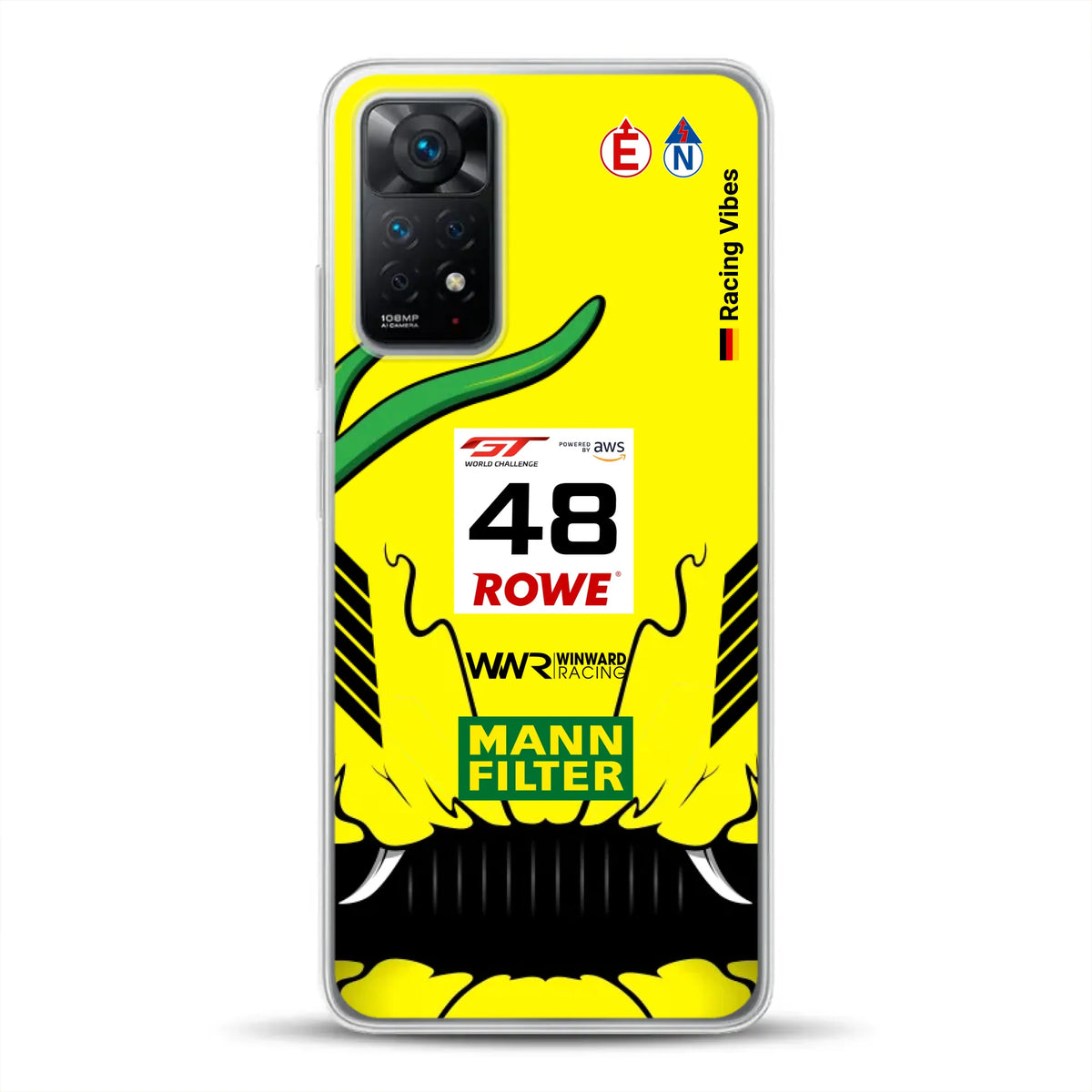 AMG GT3 R Mamba 2026 Livery - Custodia per cellulare personalizzata per Xiaomi