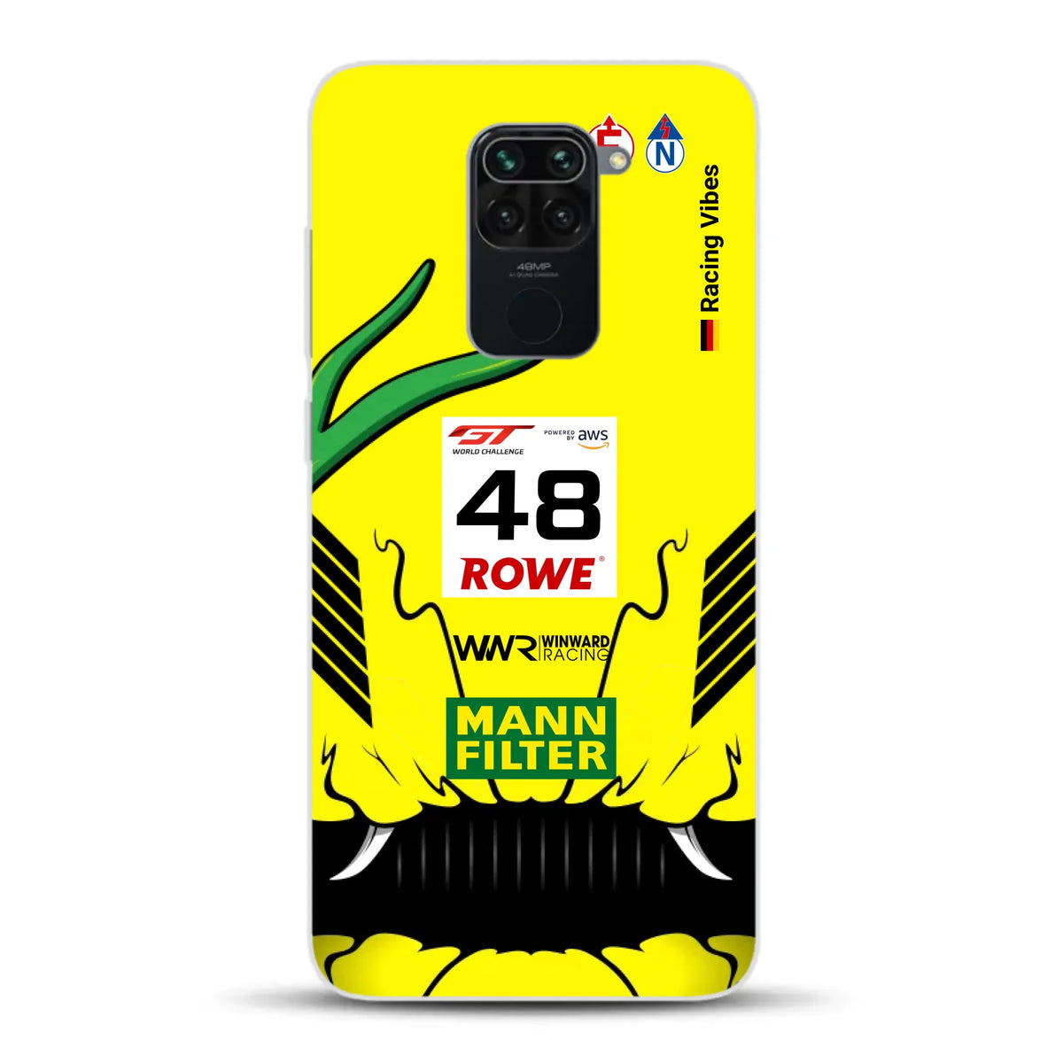 AMG GT3 R Mamba 2026 Livery - Custodia per cellulare personalizzata per Xiaomi