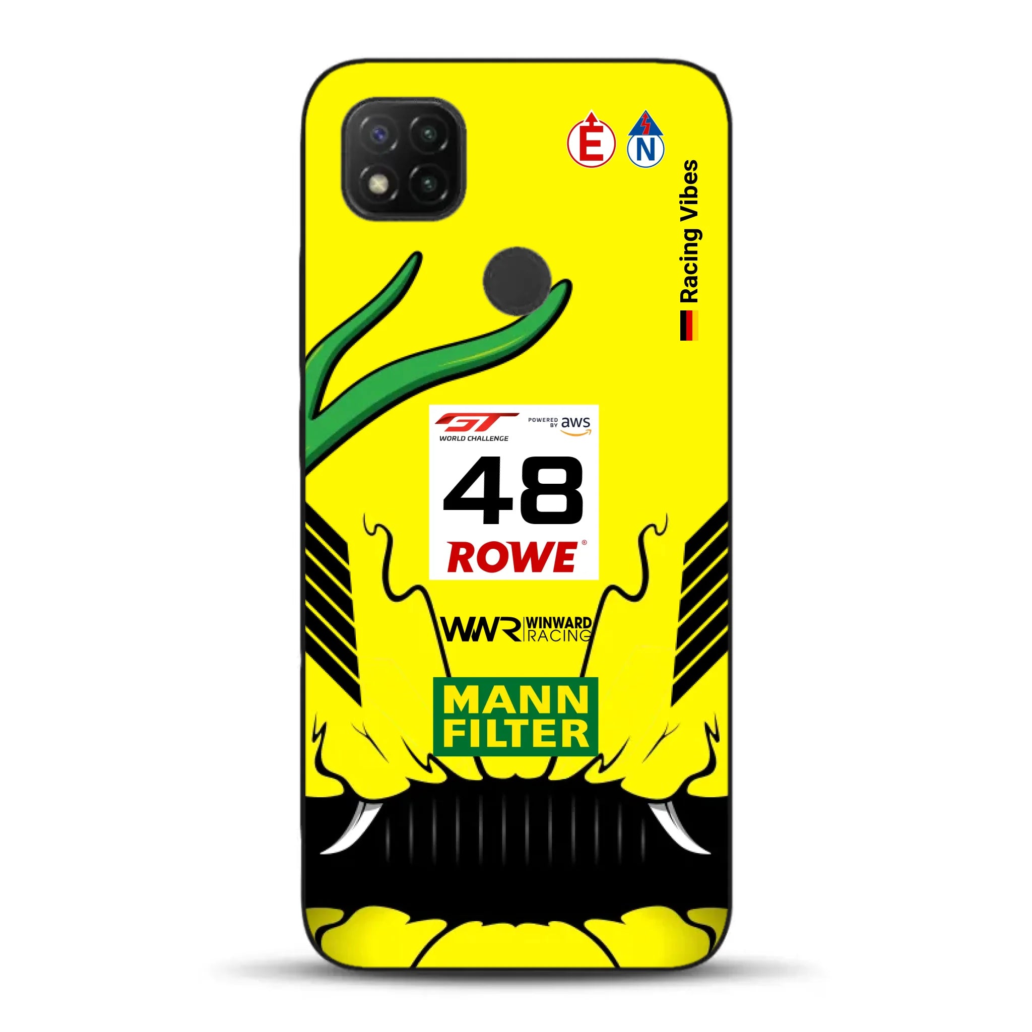 AMG GT3 R Mamba 2026 Livery -Housse de téléphone portable personnalisée pour Xiaomi