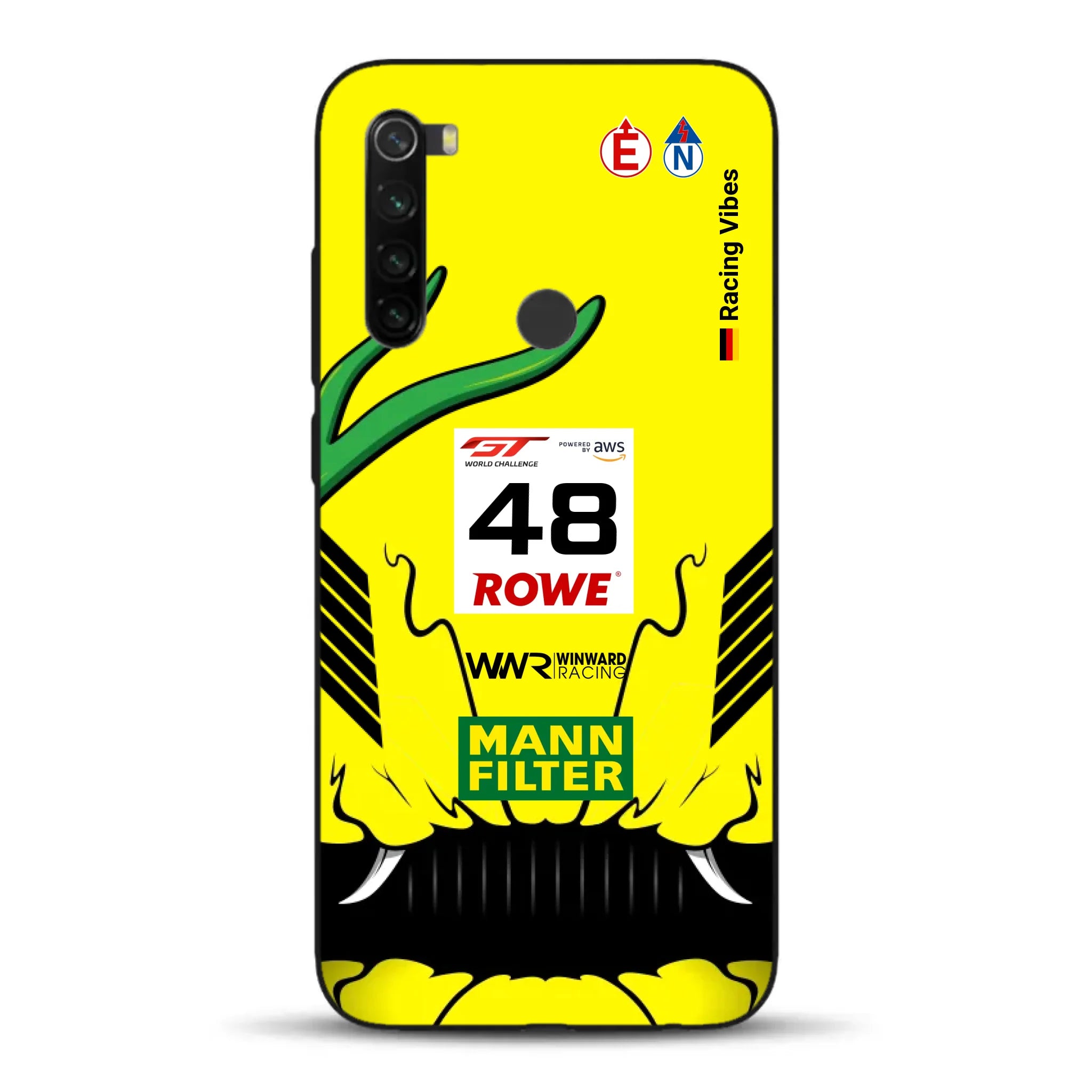 AMG GT3 R Mamba 2026 Livery -Housse de téléphone portable personnalisée pour Xiaomi