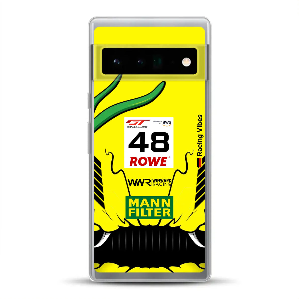 AMG GT3 R Mamba 2026 Livery - Custodia per cellulare personalizzata per Google