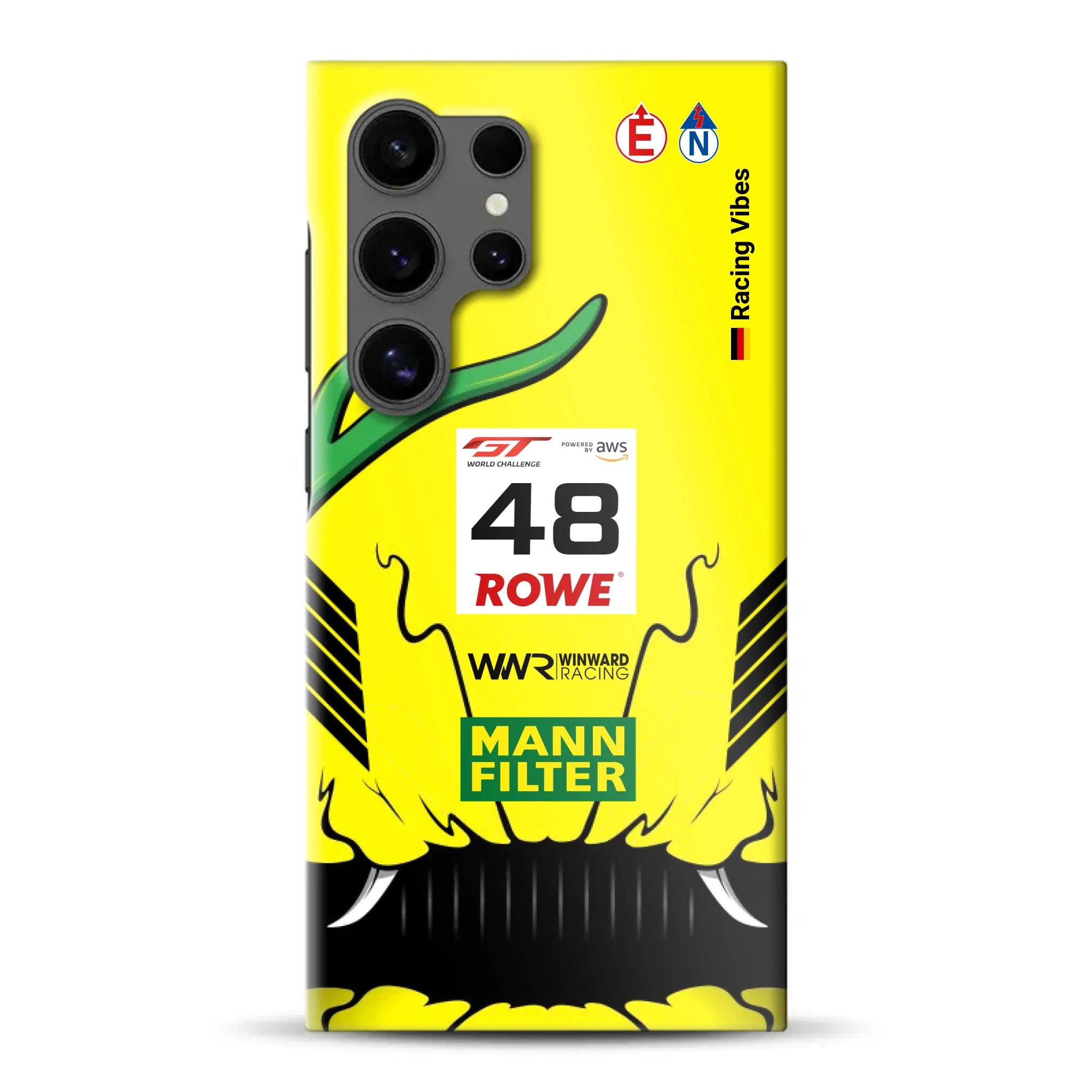 AMG GT3 R Mamba 2026 Livery - Individuelle Hardcase Hülle für Samsung