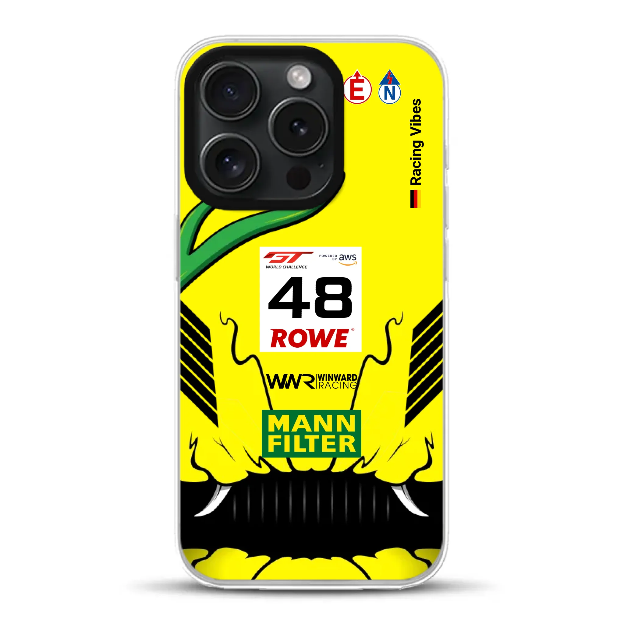 AMG GT3 R Mamba 2026 Livery - Custom Hybrid Case with MagSafe