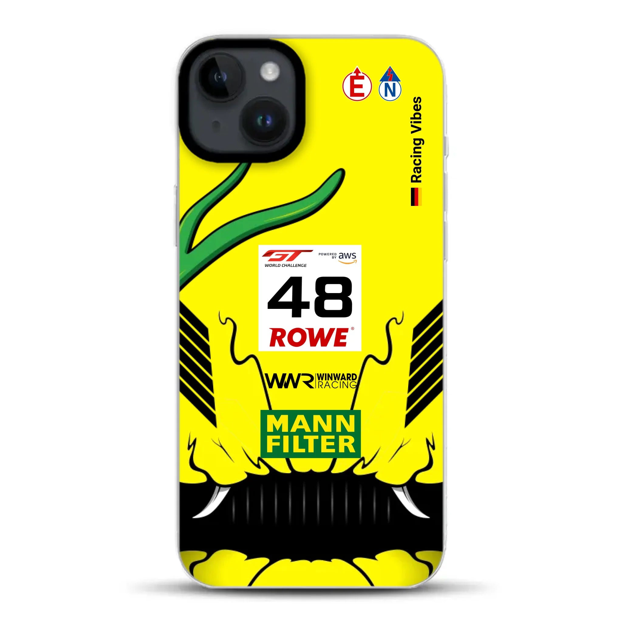 AMG GT3 R Mamba 2026 Livery - Custom Hybrid Case with MagSafe