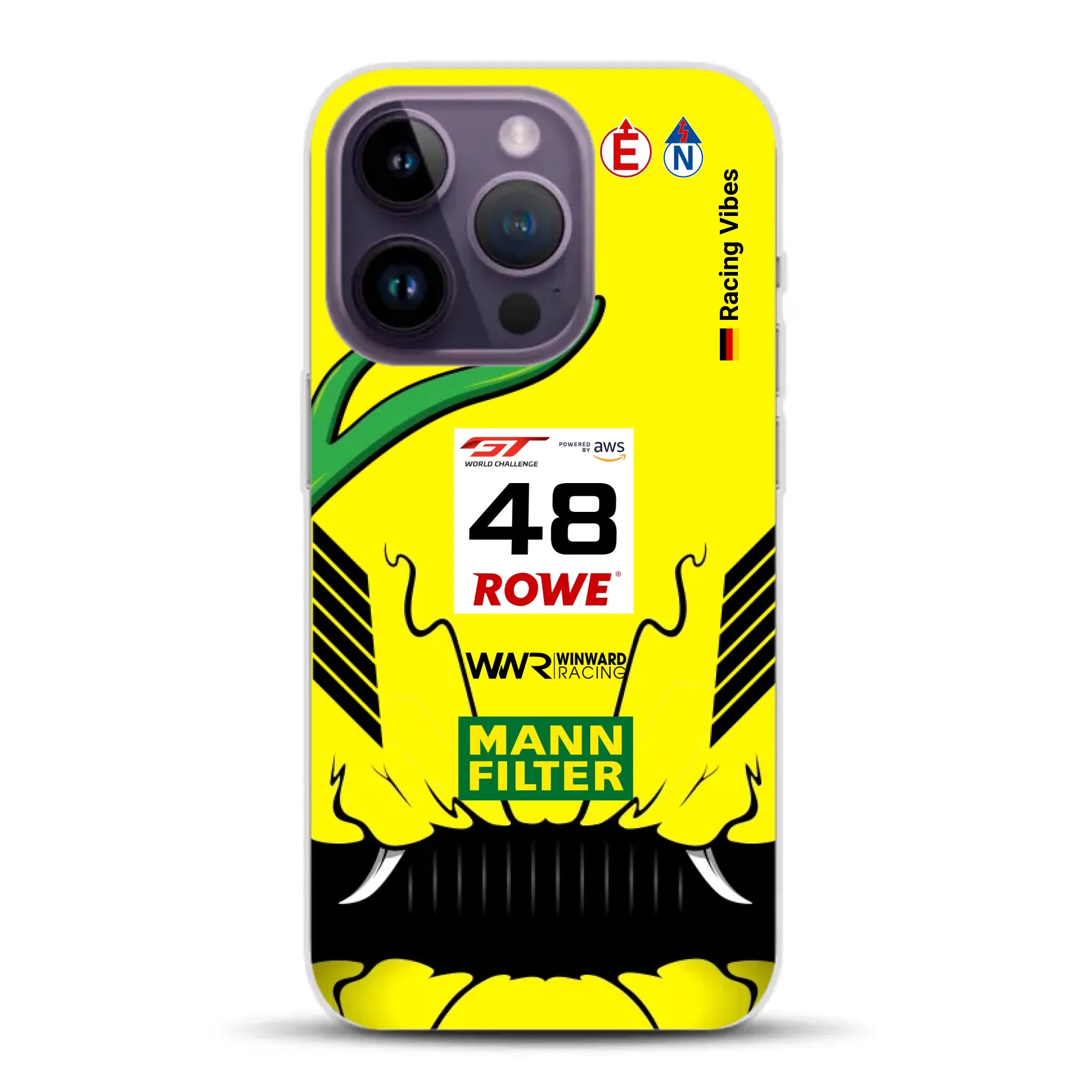 AMG GT3 R Mamba 2026 Livery - Individuelle Handyhülle für iPhone