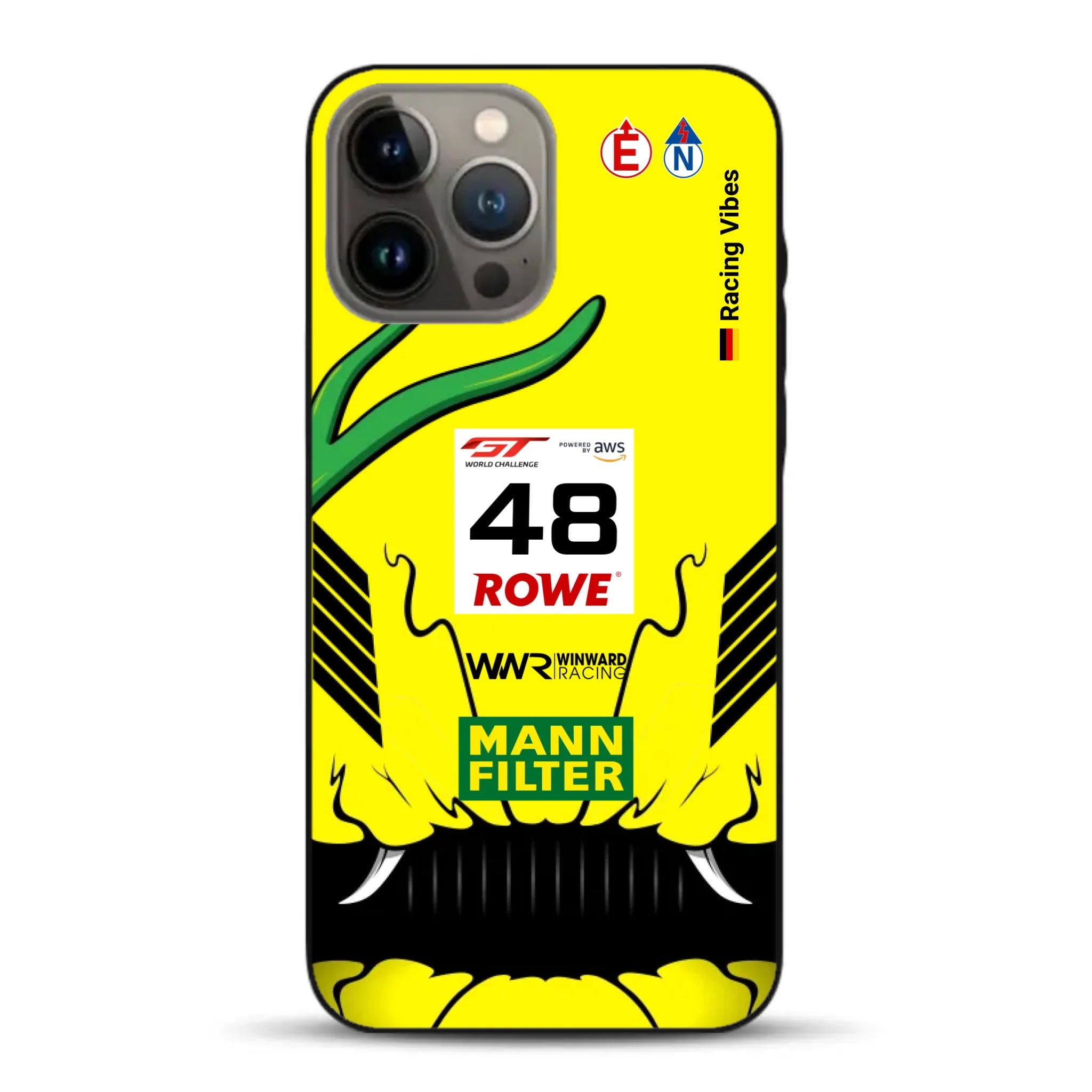 AMG GT3 R Mamba 2026 Livery - Individuelle Handyhülle für iPhone
