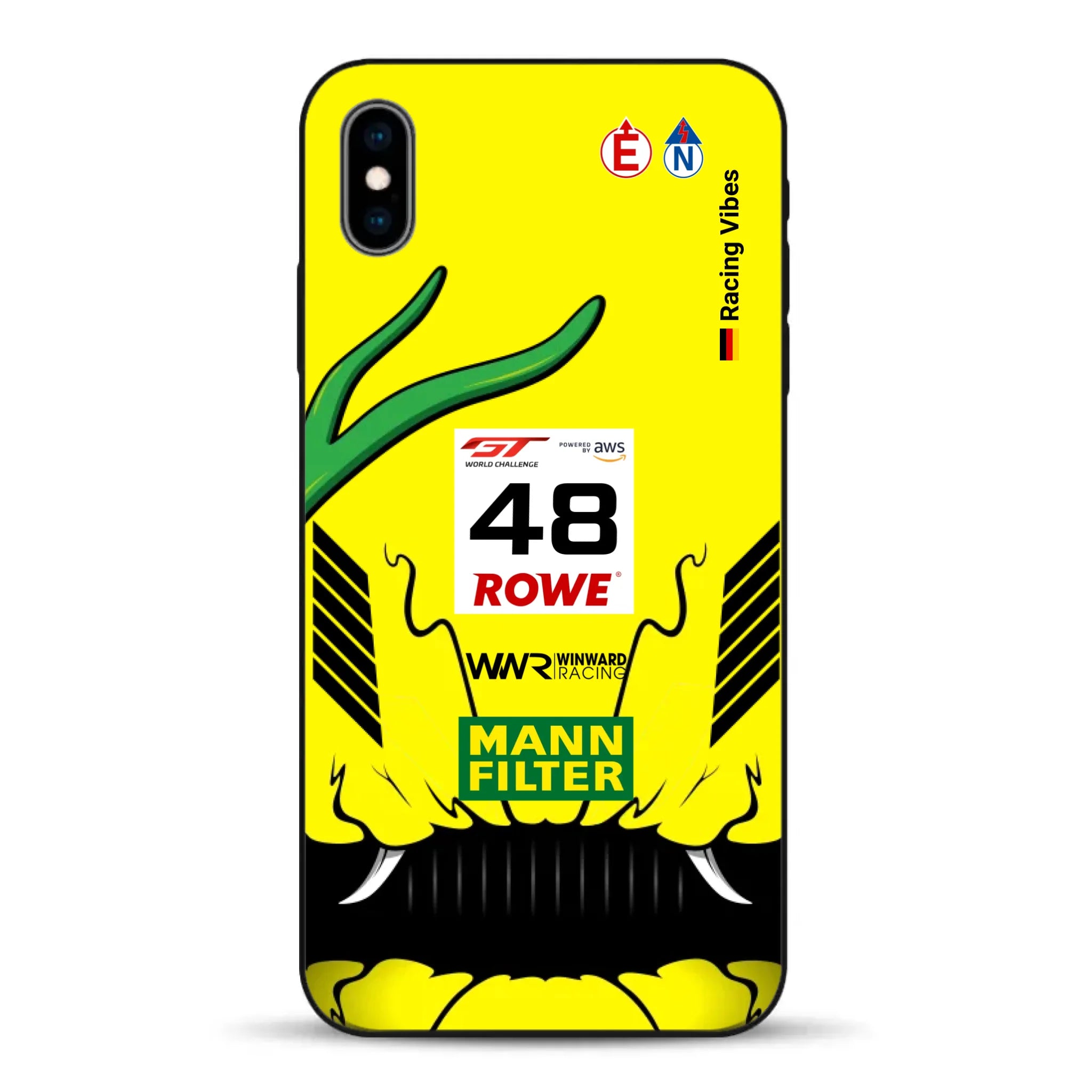 AMG GT3 R Mamba 2026 Livery - Individuelle Handyhülle für iPhone