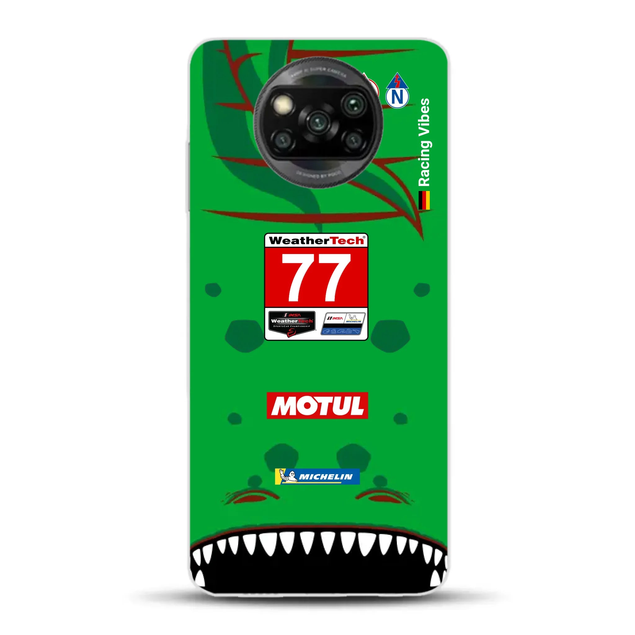 911 GT3 R Rexy Porsche IMSA Livery - Housse de téléphone portable personnalisée pour Xiaomi
