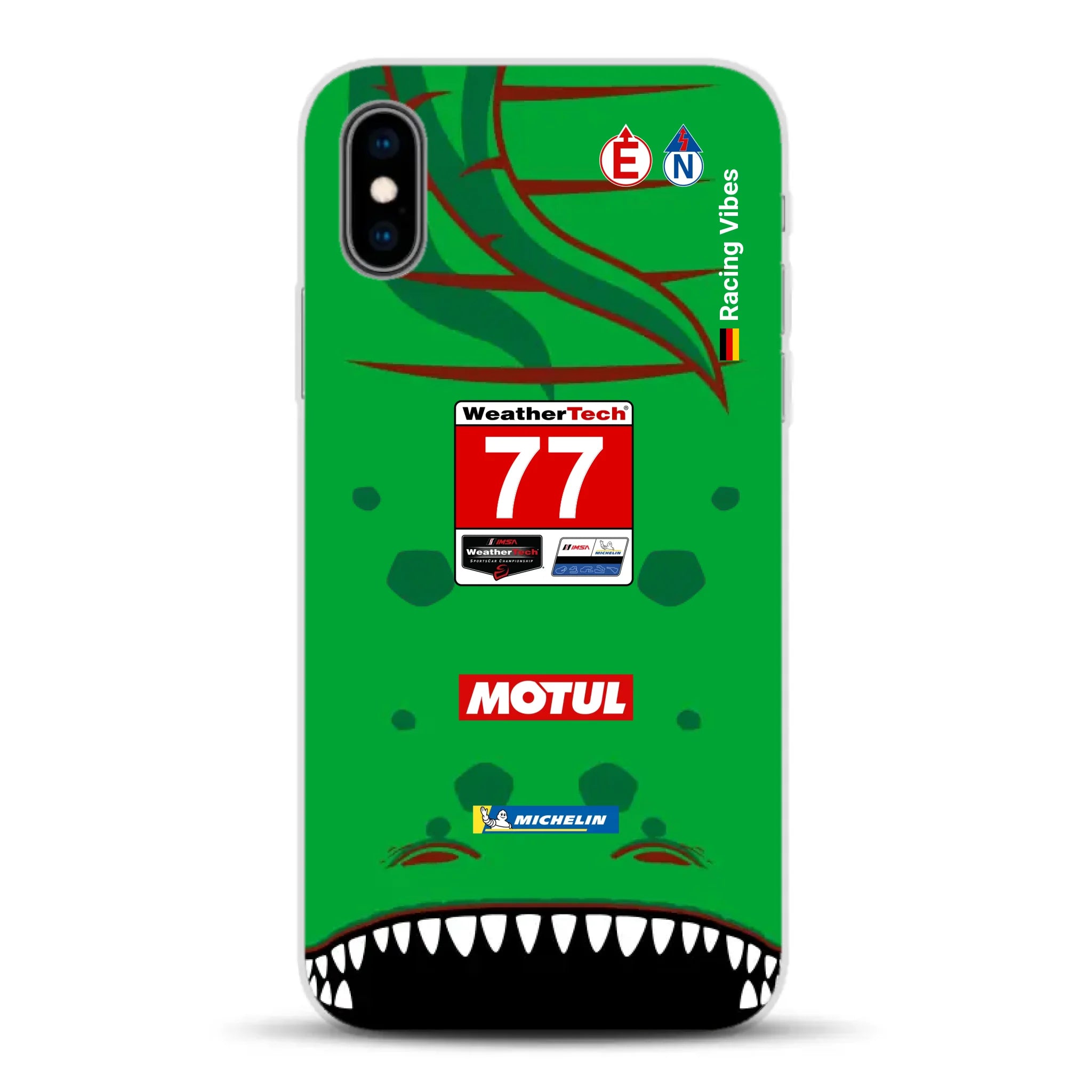 911 GT3 R Rexy Porsche IMSA Livery - Custom phone case for iPhone