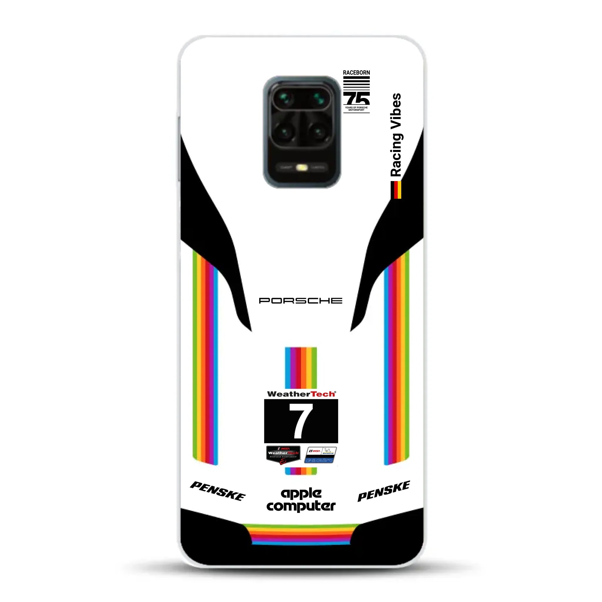 Porsche 963 Apple Retro Livery - Custodia per cellulare personalizzata per Xiaomi