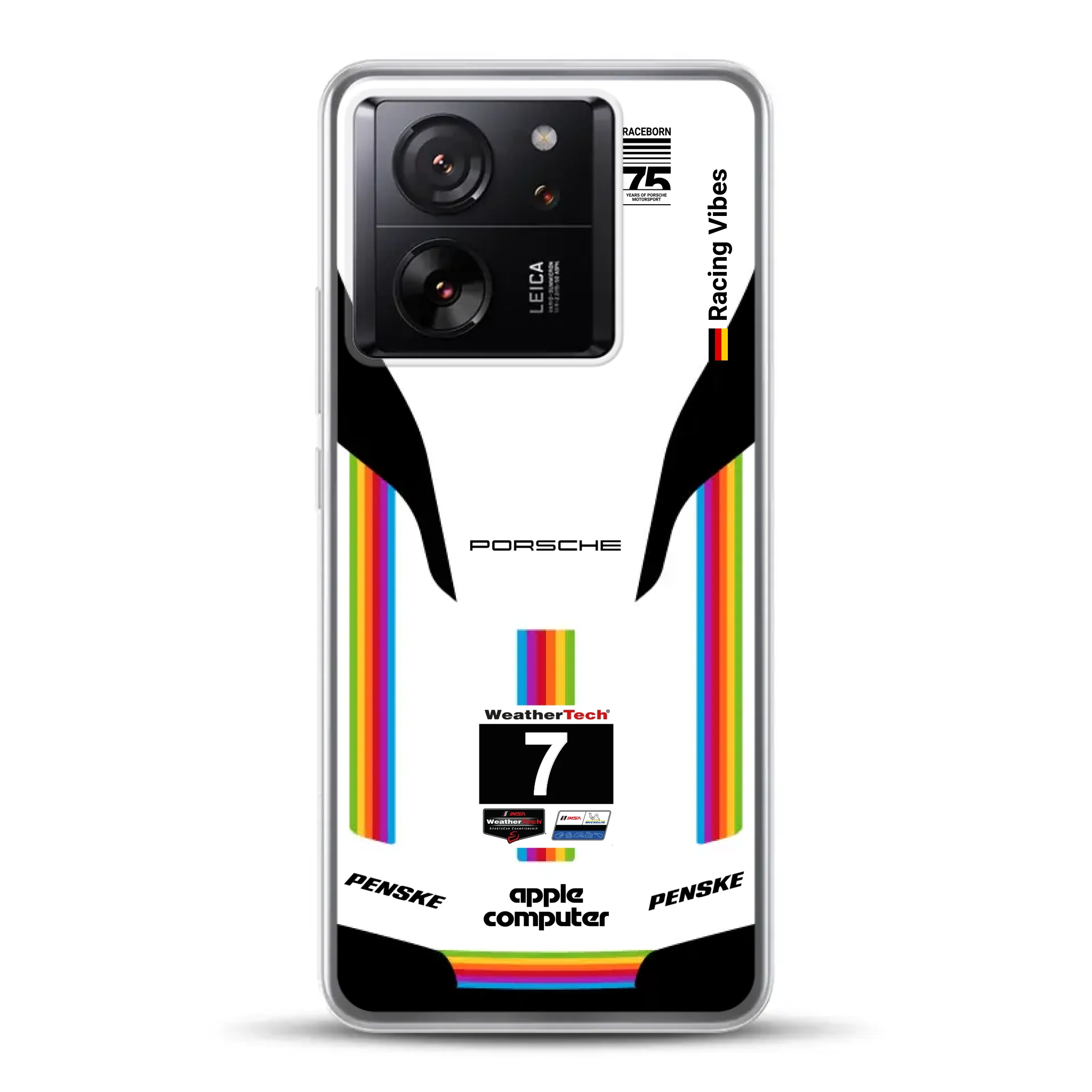 Porsche 963 Apple Retro Livery - Custodia per cellulare personalizzata per Xiaomi