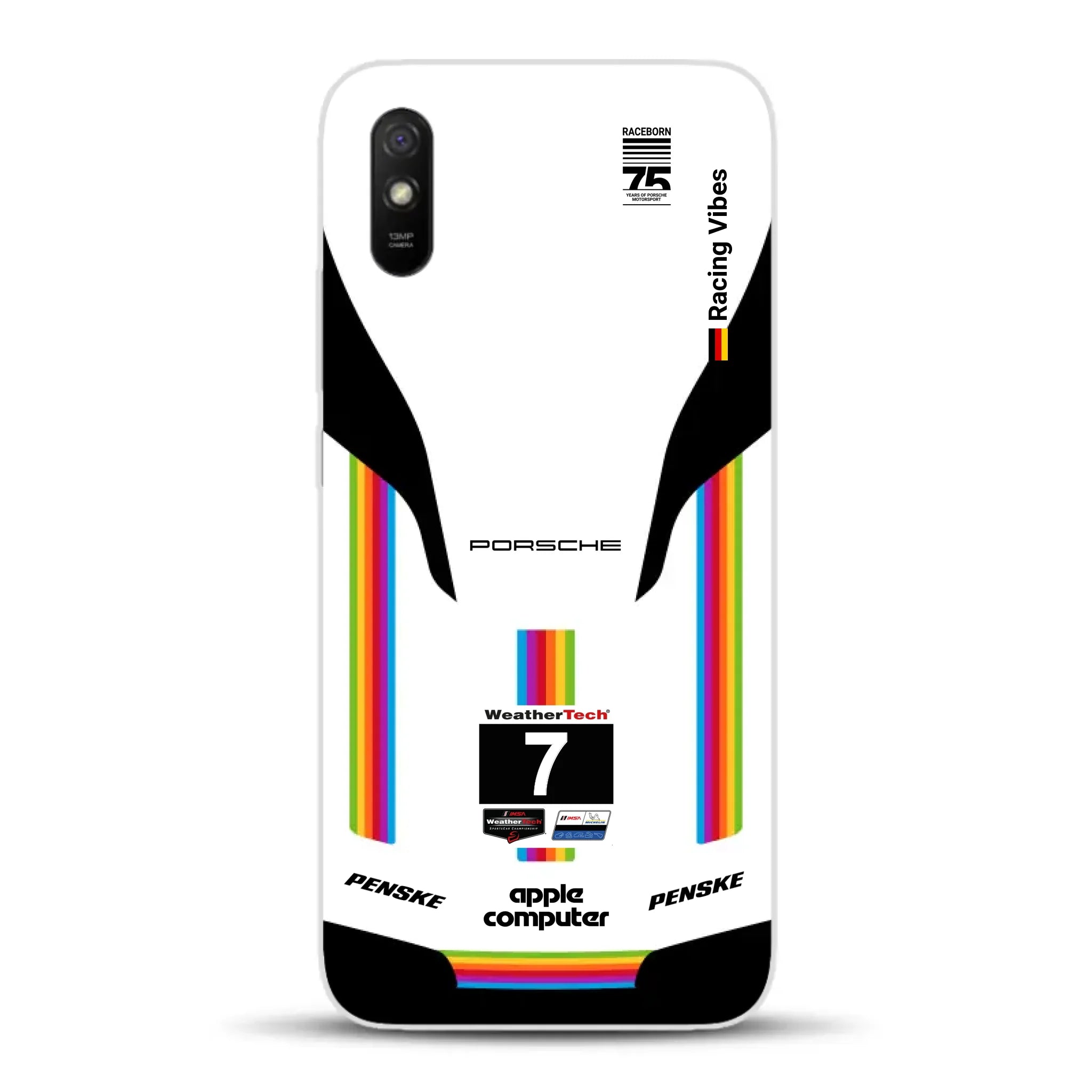 Porsche 963 Apple Retro Livery - Custodia per cellulare personalizzata per Xiaomi