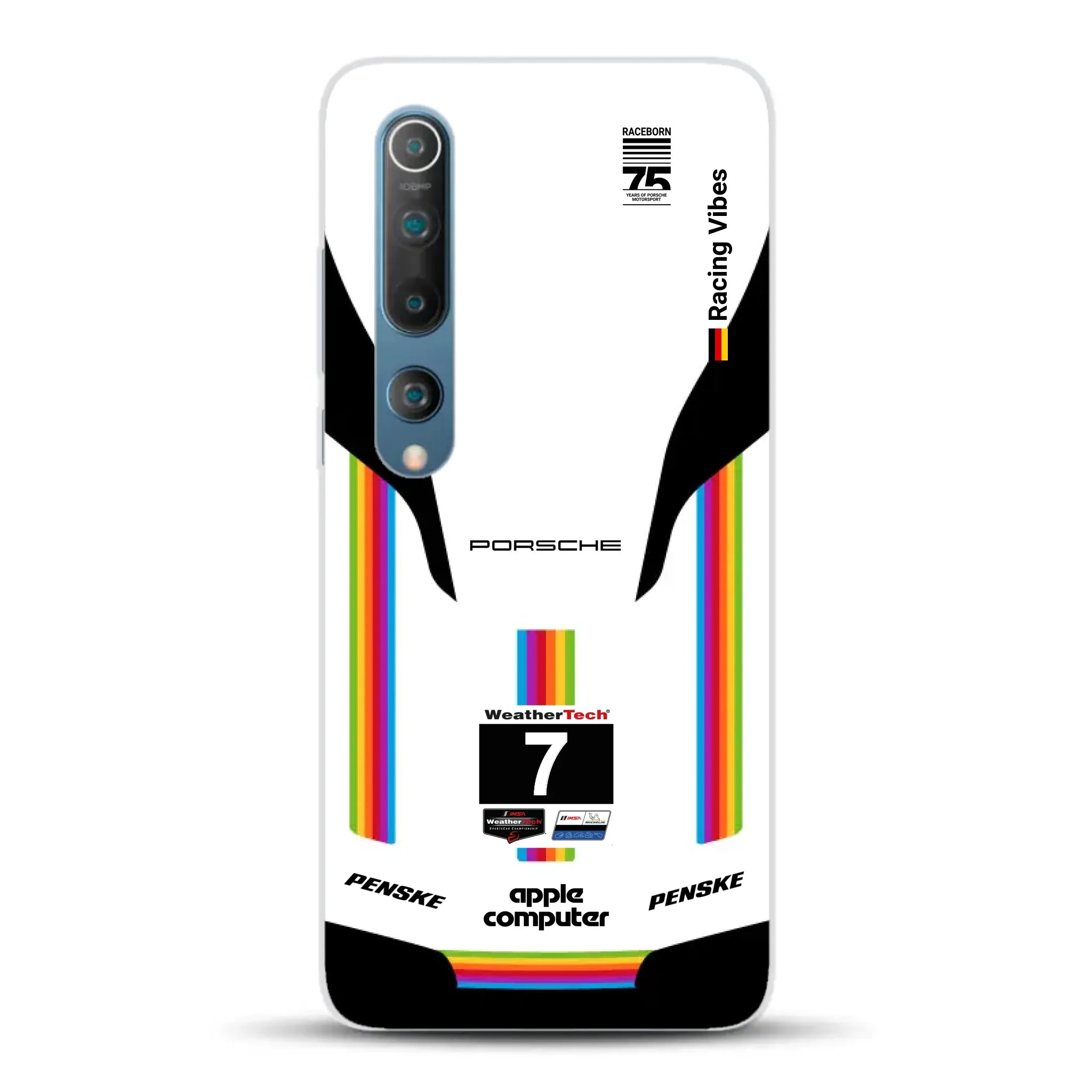 Porsche 963 Apple Retro Livery - Custodia per cellulare personalizzata per Xiaomi