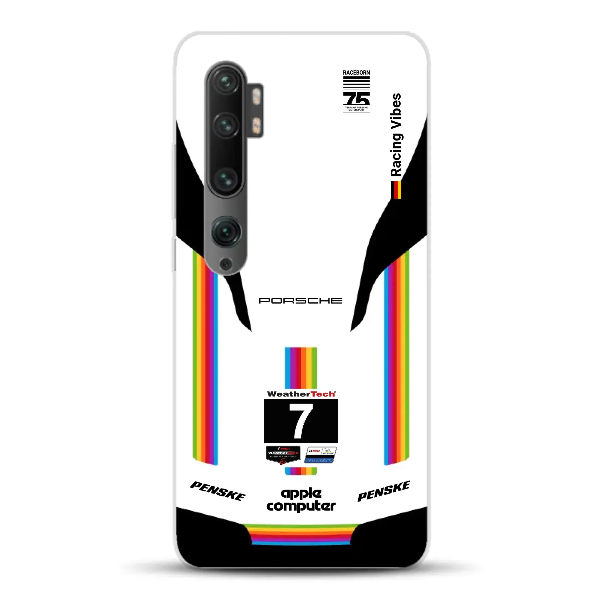 Porsche 963 Apple Retro Livery - Custodia per cellulare personalizzata per Xiaomi