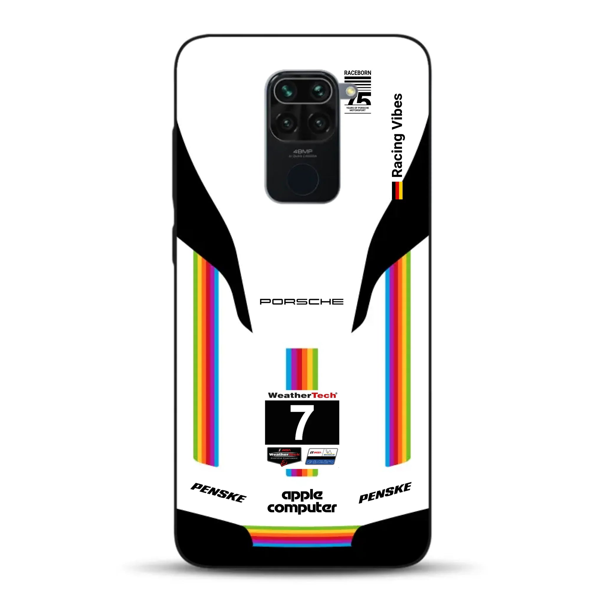 Porsche 963 Apple Retro Livery - Custodia per cellulare personalizzata per Xiaomi