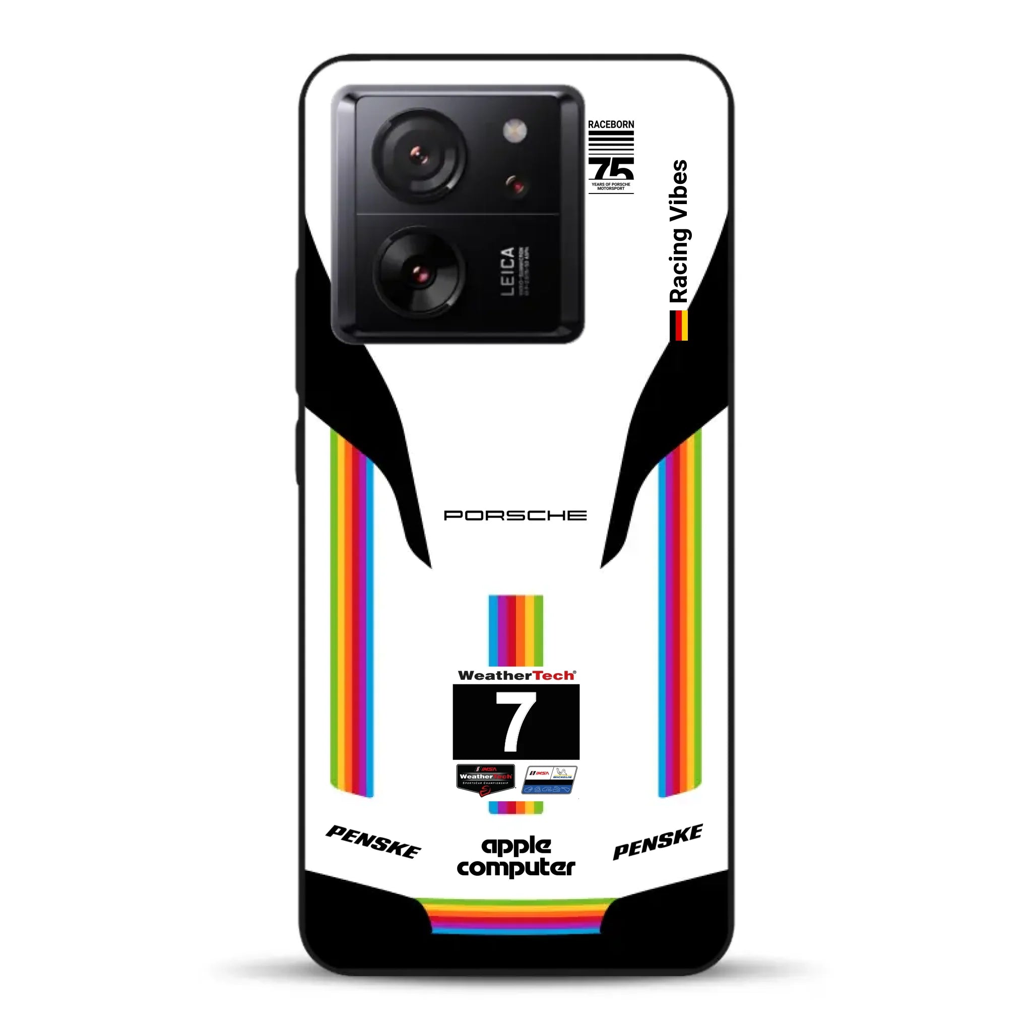 Porsche 963 Apple Retro Livery - Custodia per cellulare personalizzata per Xiaomi