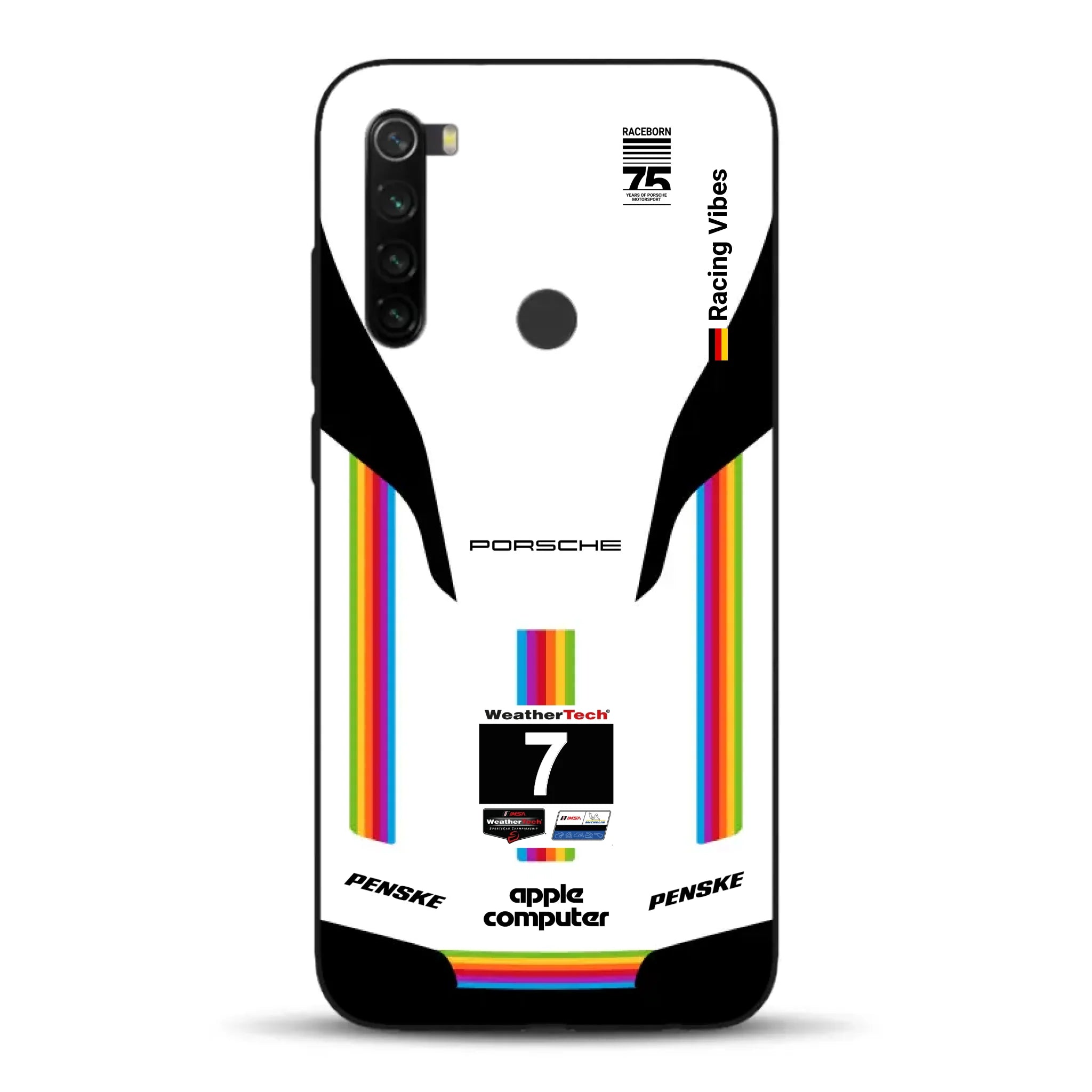Porsche 963 Apple Retro Livery - Custodia per cellulare personalizzata per Xiaomi
