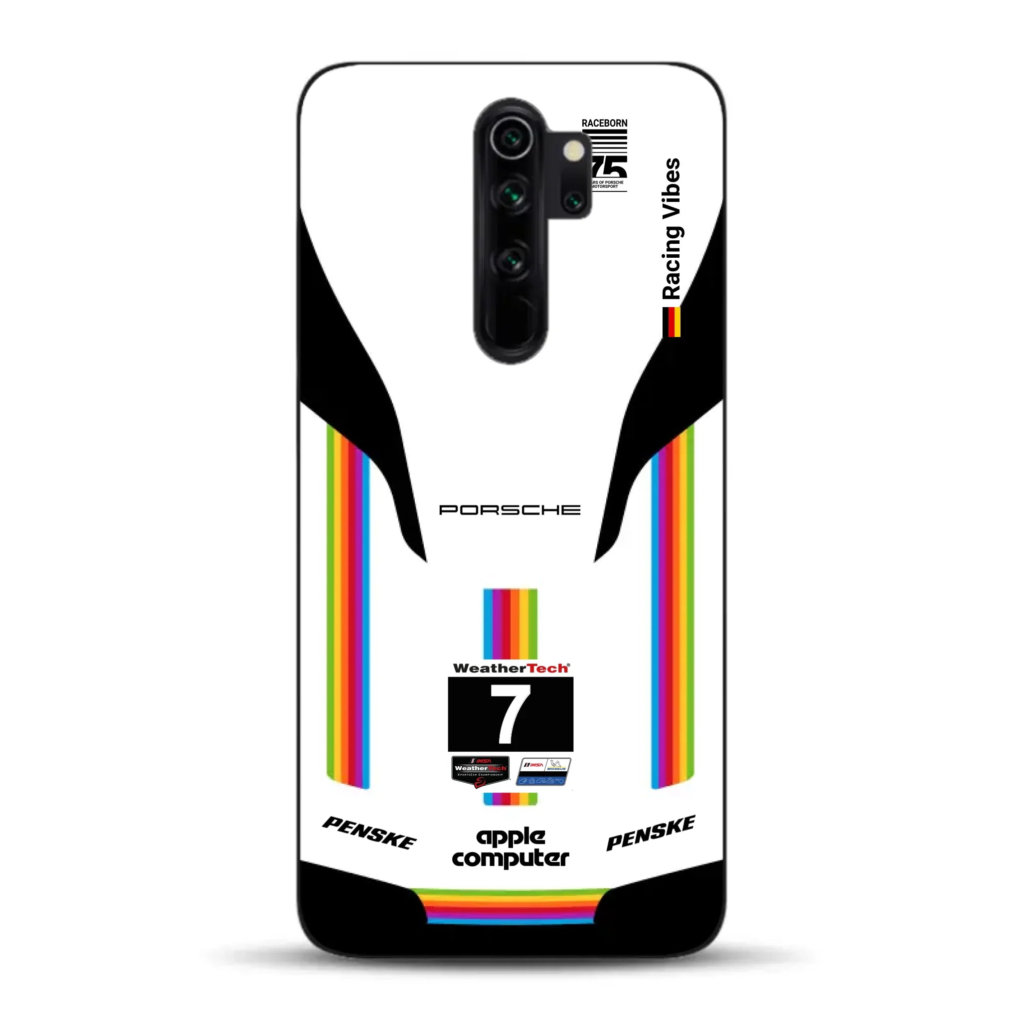 Porsche 963 Apple Retro Livery - Custodia per cellulare personalizzata per Xiaomi