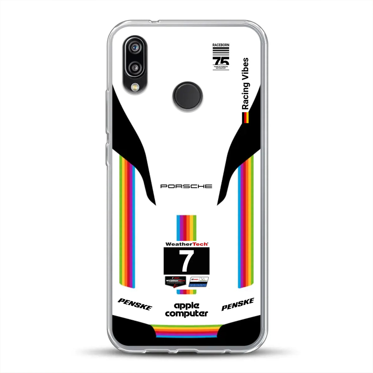 Porsche 963 Apple Retro Livery - Custodia per cellulare personalizzata per Huawei