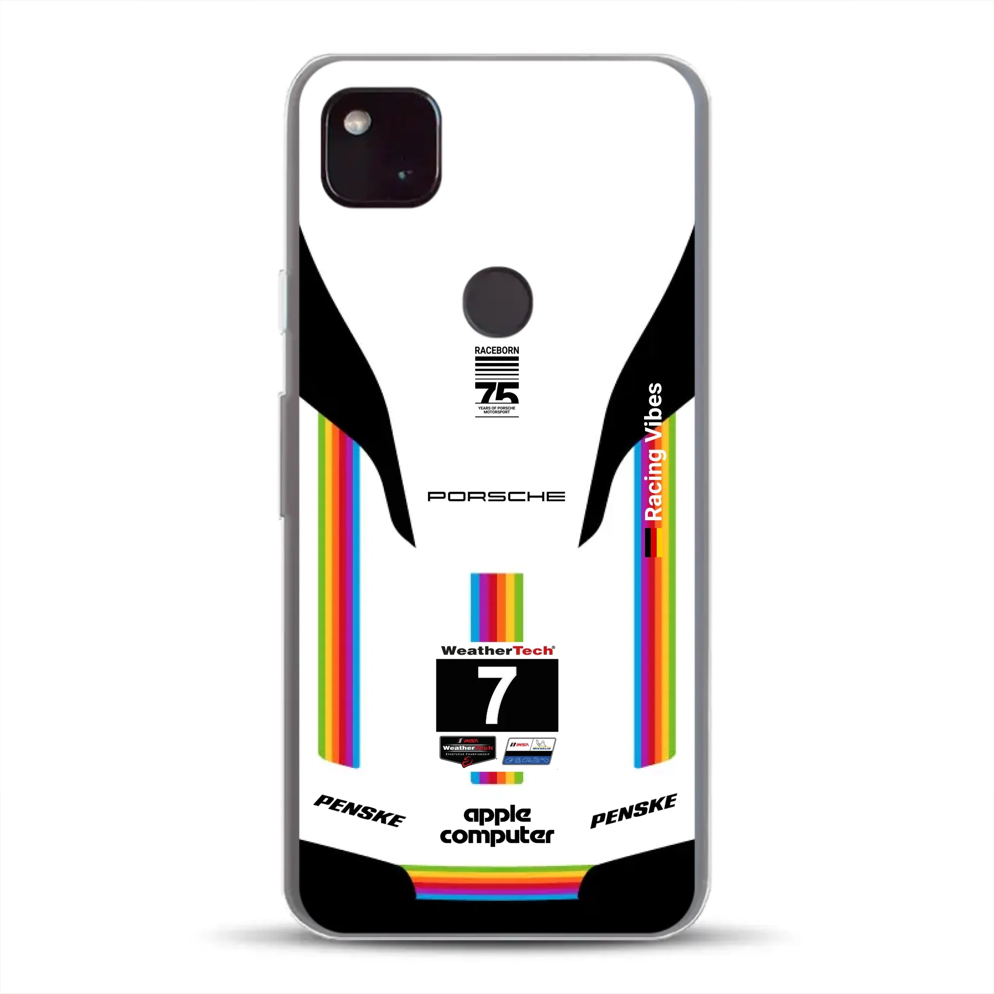 Porsche 963 Apple Retro Livery - Custodia per cellulare personalizzata per Google