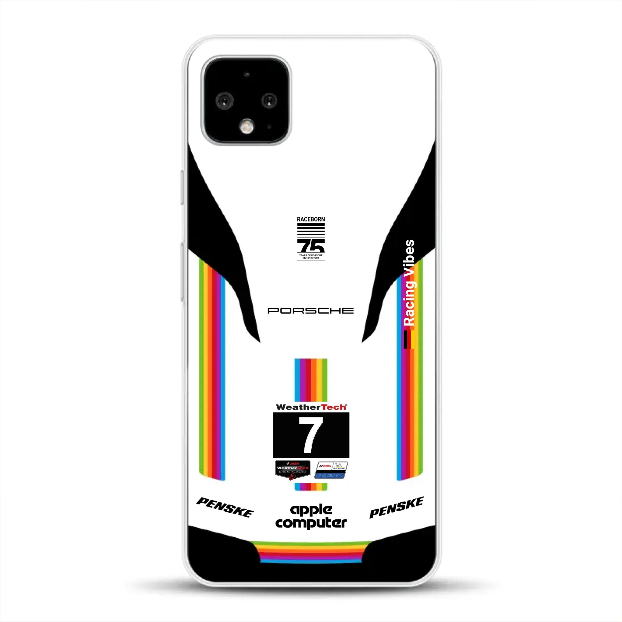 Porsche 963 Apple Retro Livery - Individuelle Handyhülle für Google