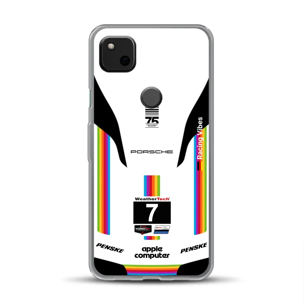 Porsche 963 Apple Retro Livery - Custodia per cellulare personalizzata per Google