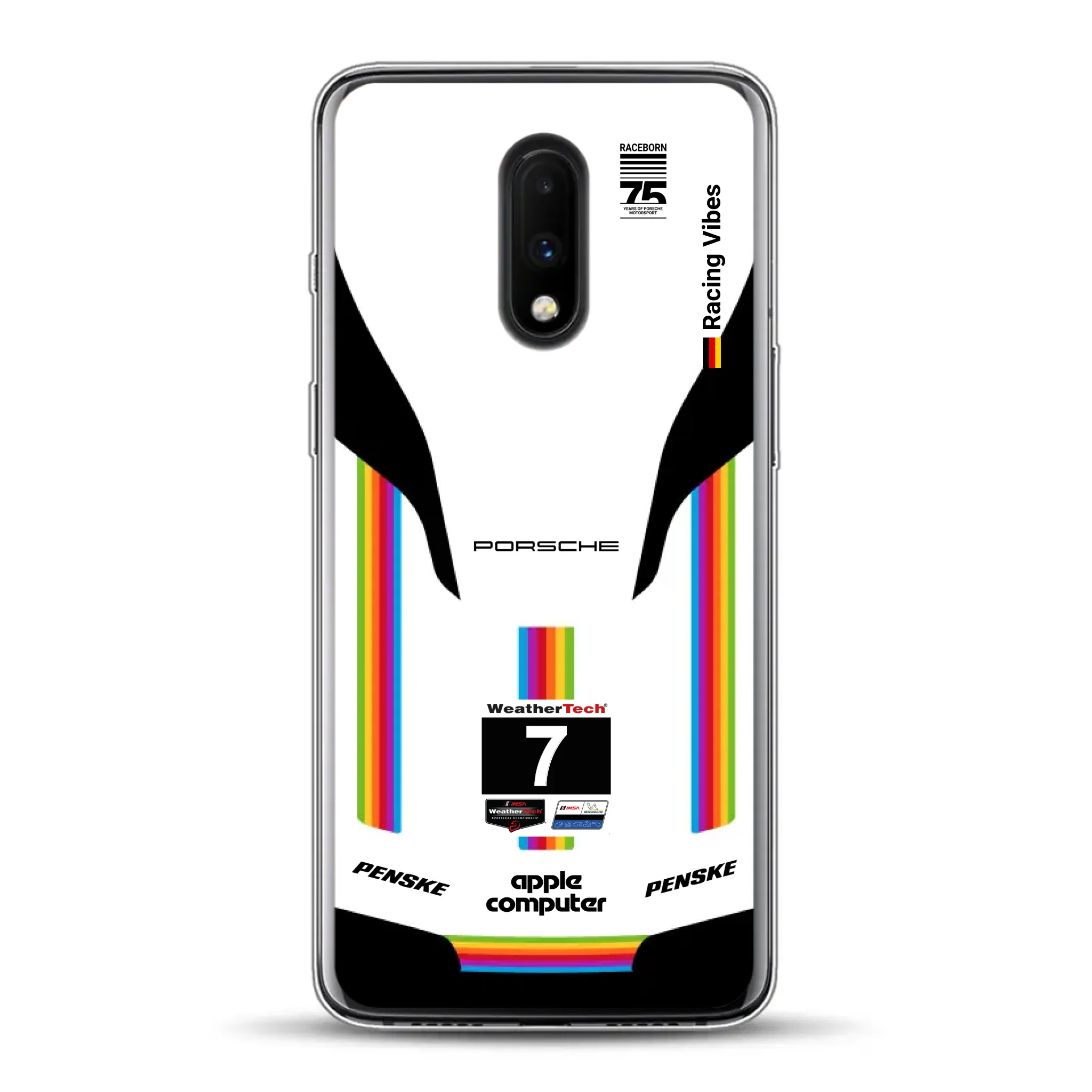 Porsche 963 Apple Retro Livery - Individuelle Handyhülle