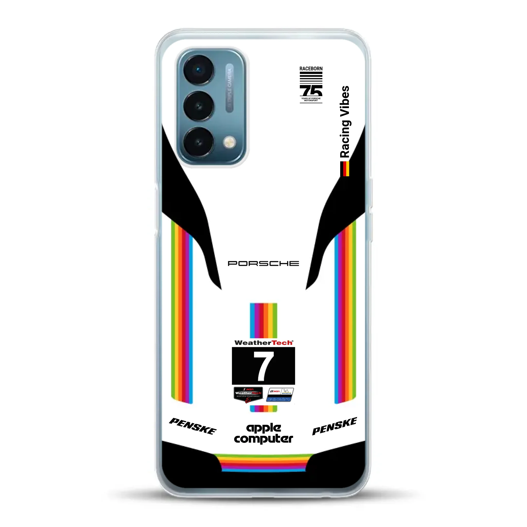 Porsche 963 Apple Retro Livery - Individuelle Handyhülle