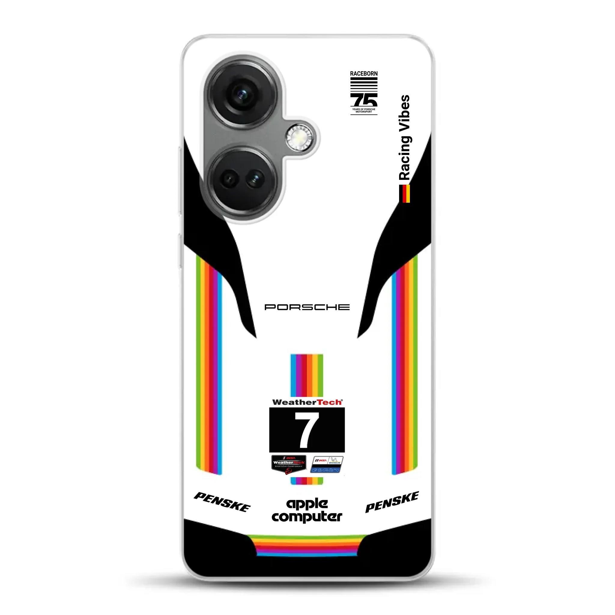 Porsche 963 Apple Retro Livery - Individuelle Handyhülle