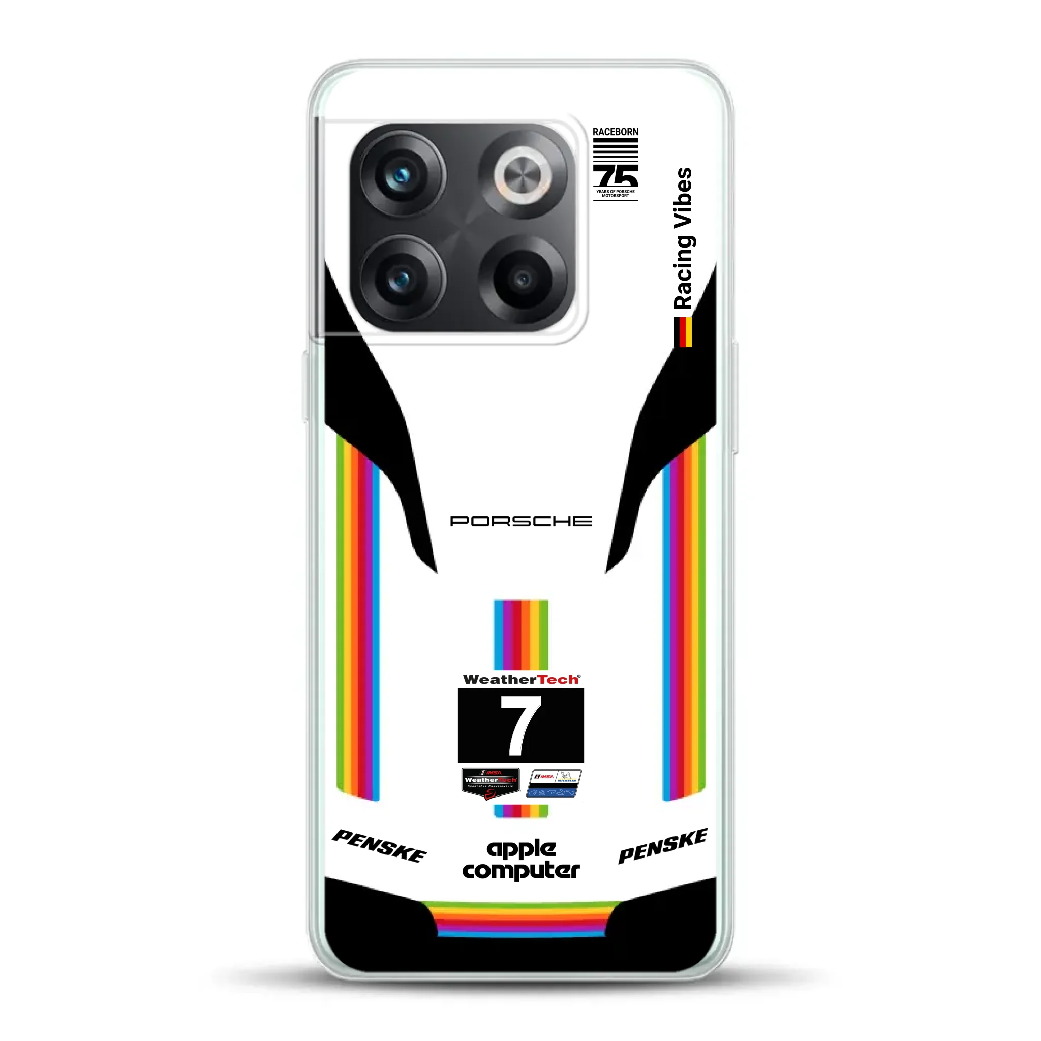Porsche 963 Apple Retro Livery - Individuelle Handyhülle