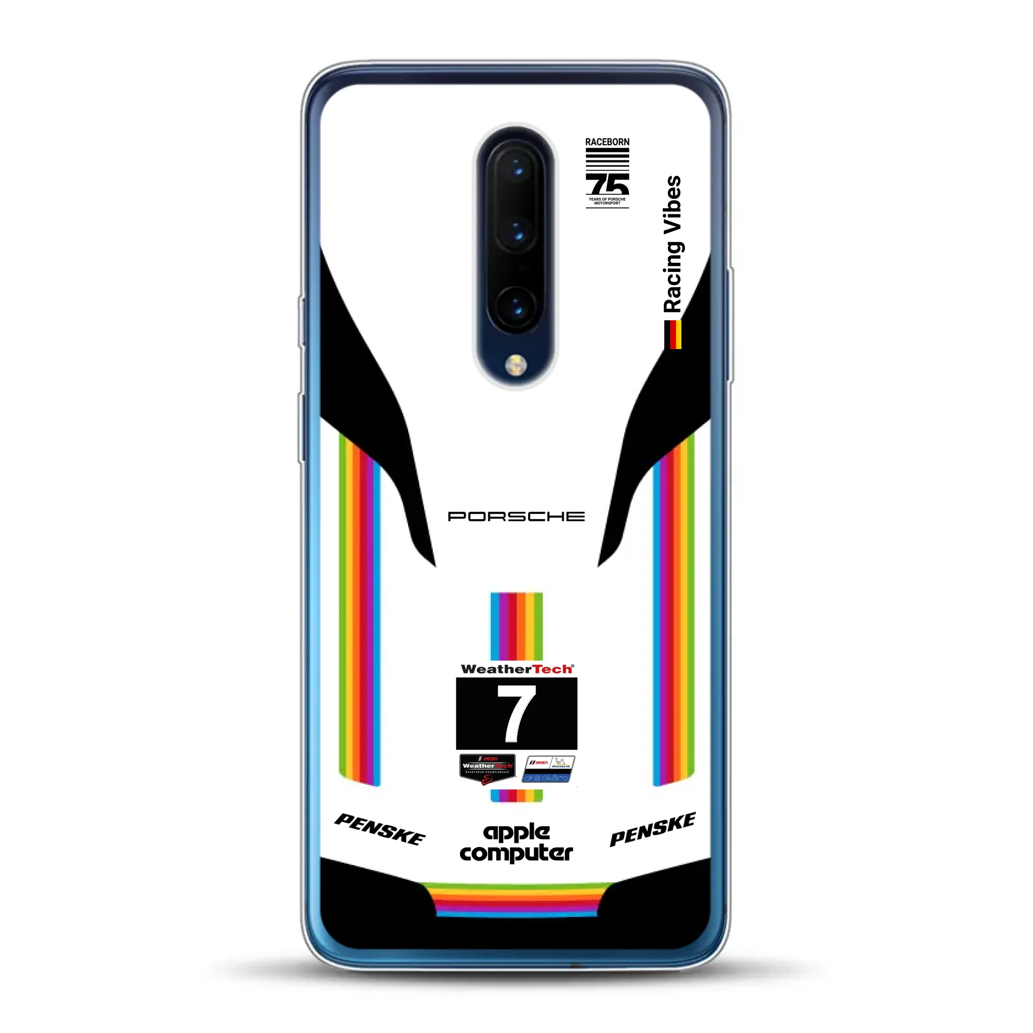 Porsche 963 Apple Retro Livery - Individuelle Handyhülle