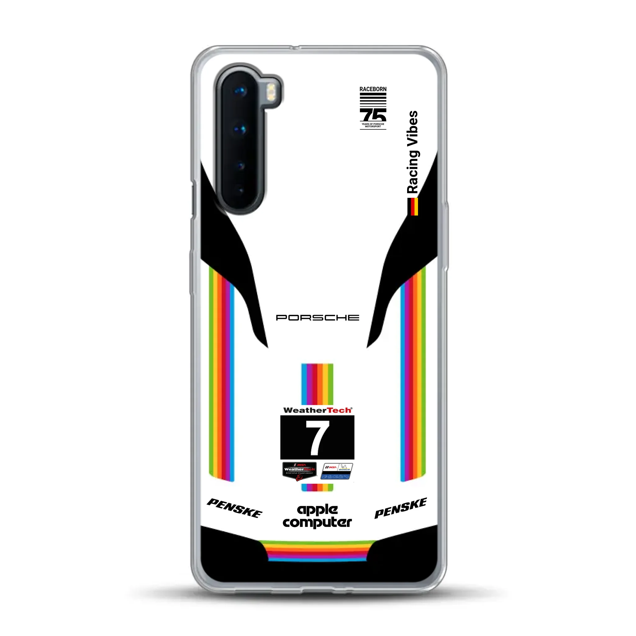 Porsche 963 Apple Retro Livery - Individuelle Handyhülle