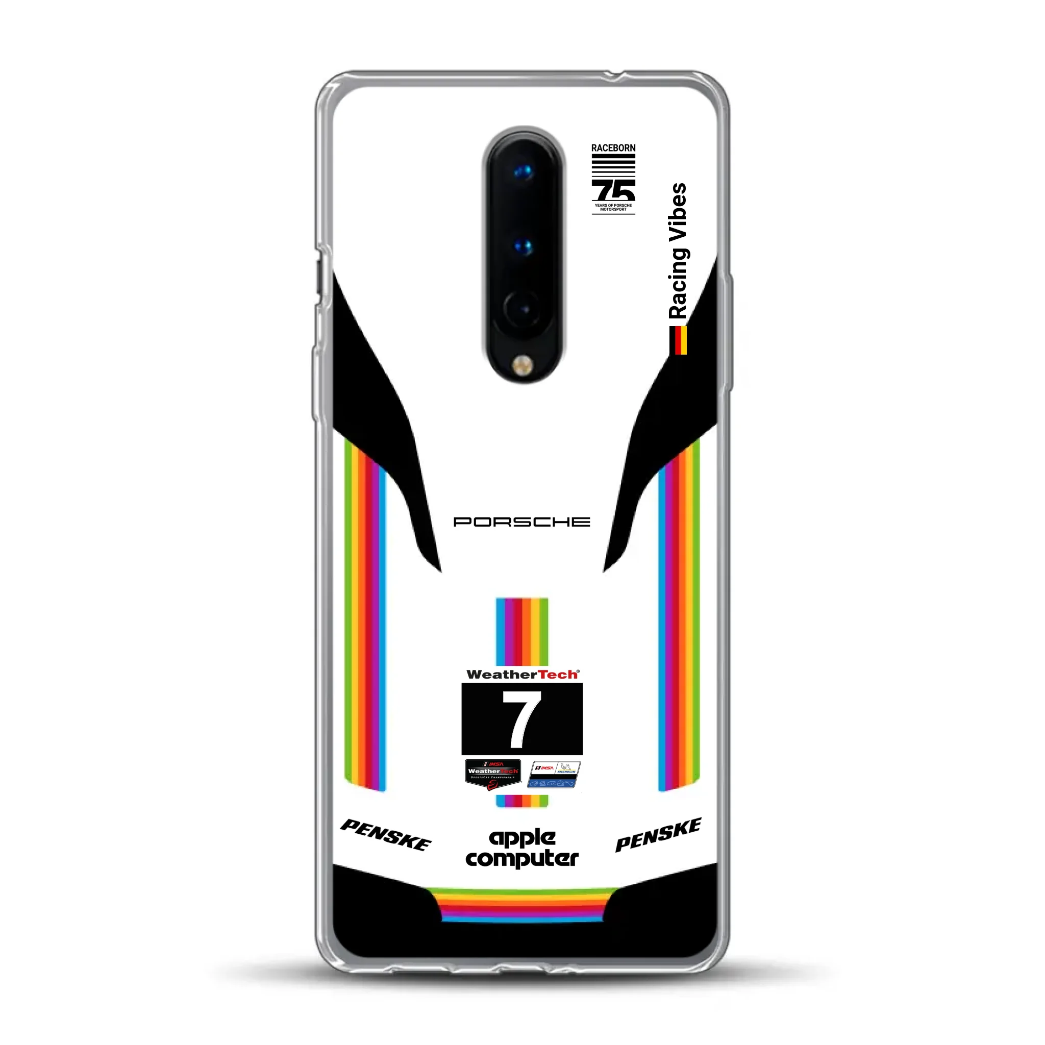 Porsche 963 Apple Retro Livery - Individuelle Handyhülle