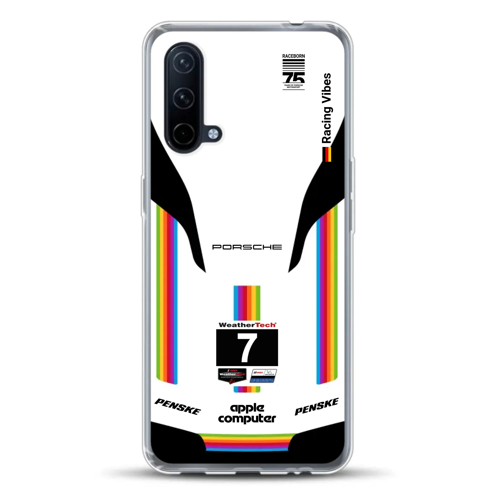 Porsche 963 Apple Retro Livery - Individuelle Handyhülle