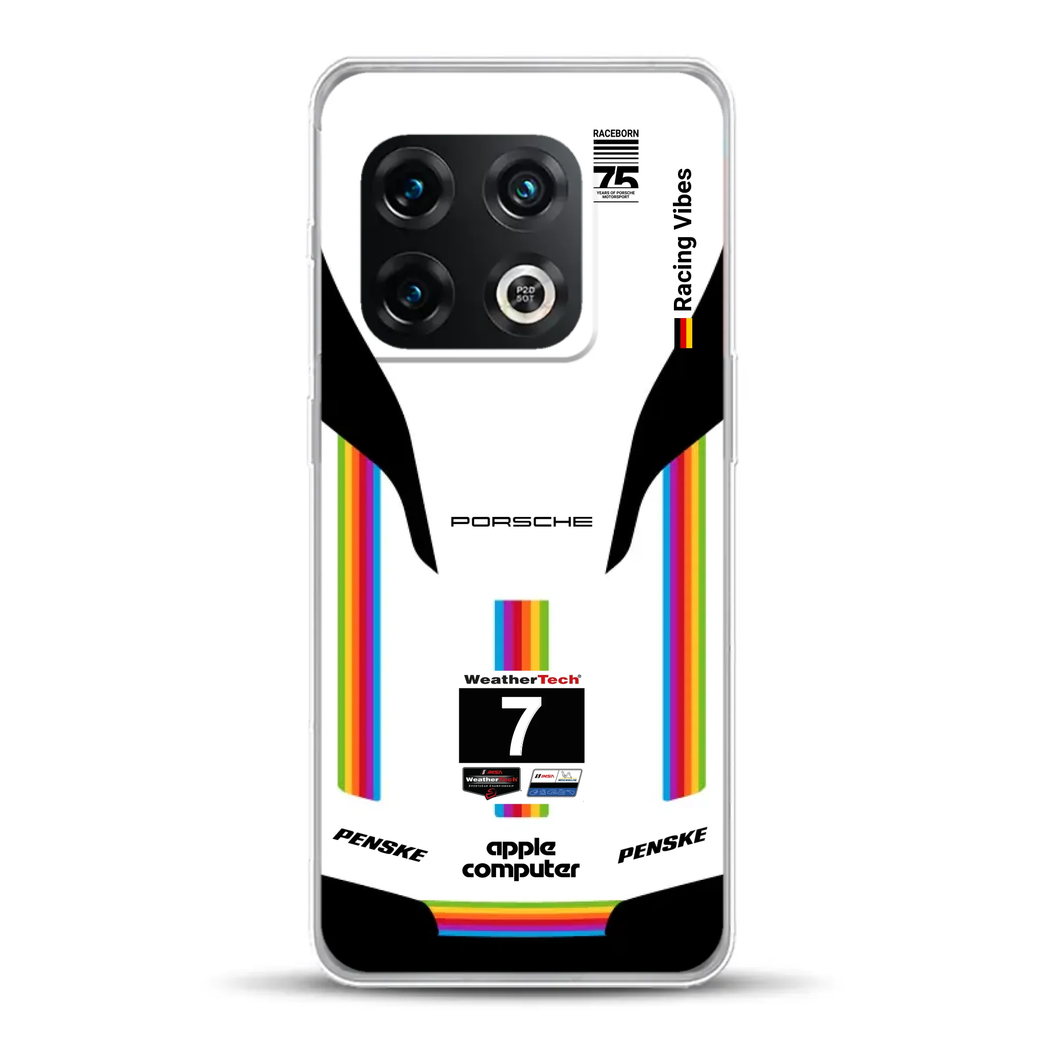 Porsche 963 Apple Retro Livery - Individuelle Handyhülle