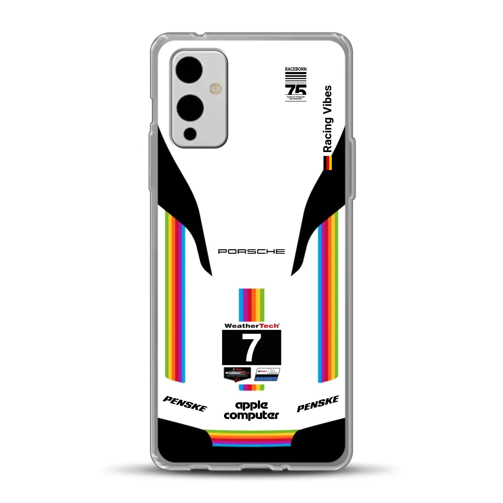 Porsche 963 Apple Retro Livery - Individuelle Handyhülle