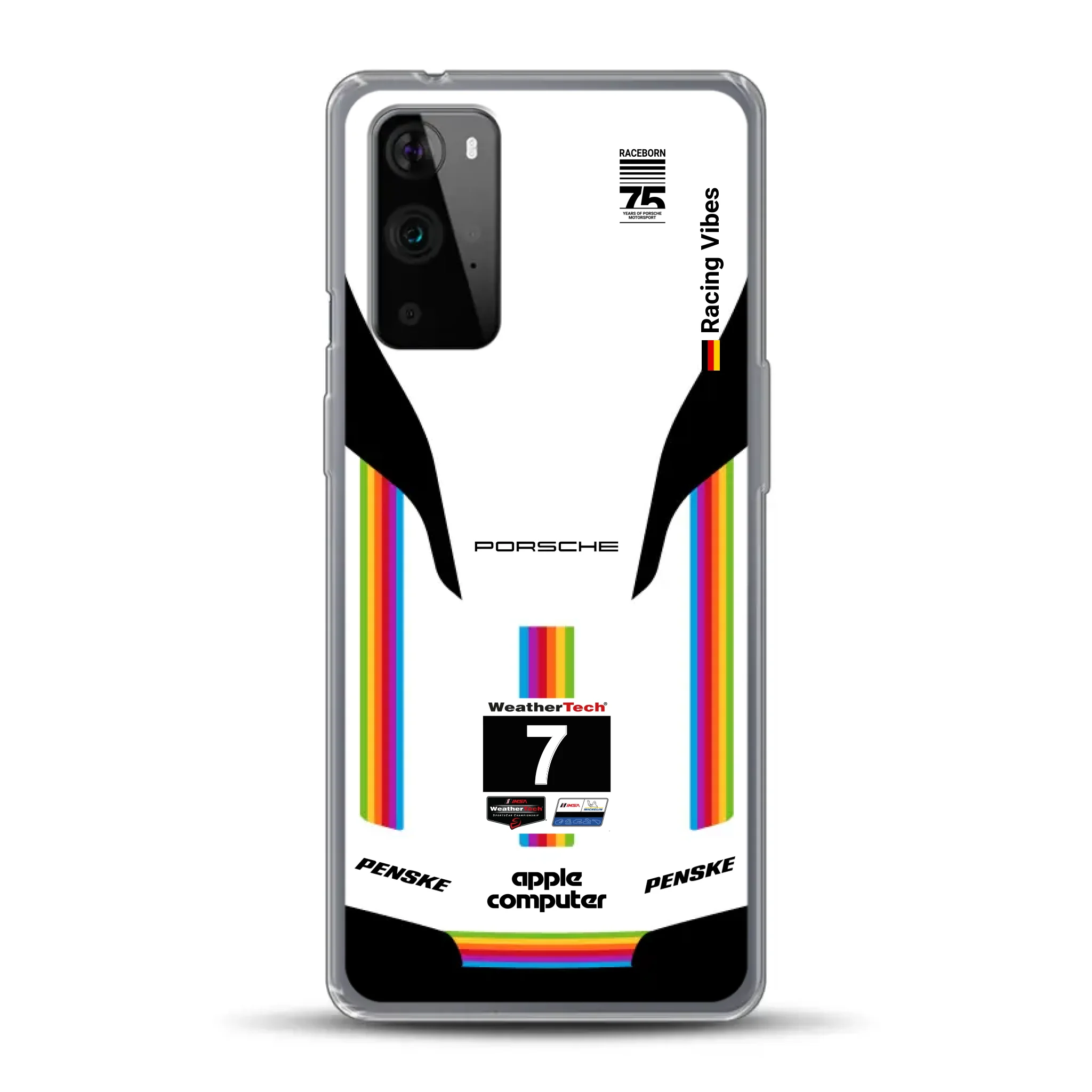 Porsche 963 Apple Retro Livery - Individuelle Handyhülle