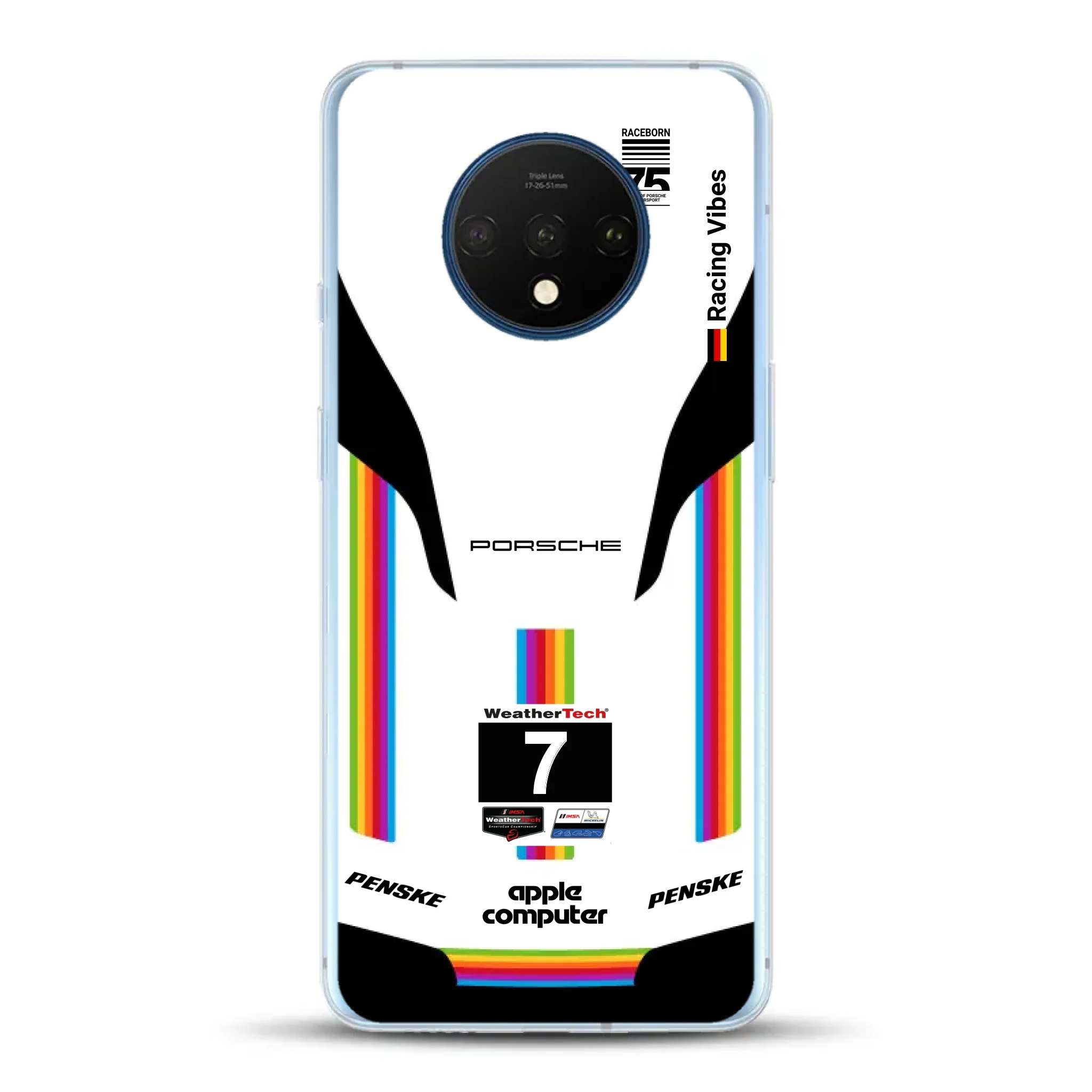 Porsche 963 Apple Retro Livery - Individuelle Handyhülle