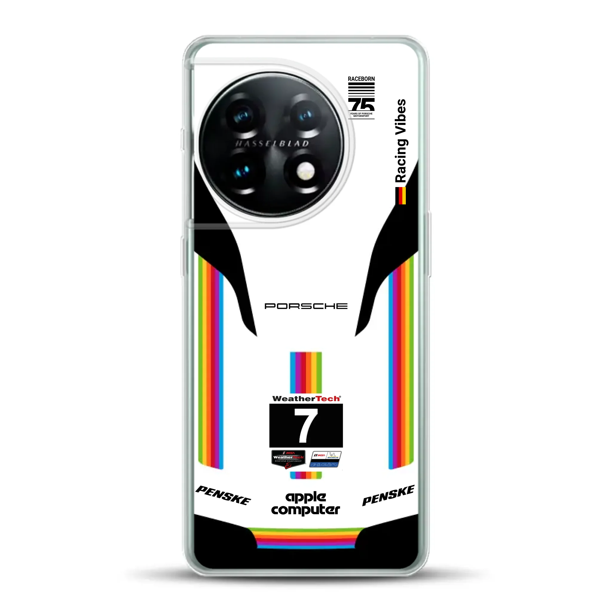 Porsche 963 Apple Retro Livery - Individuelle Handyhülle