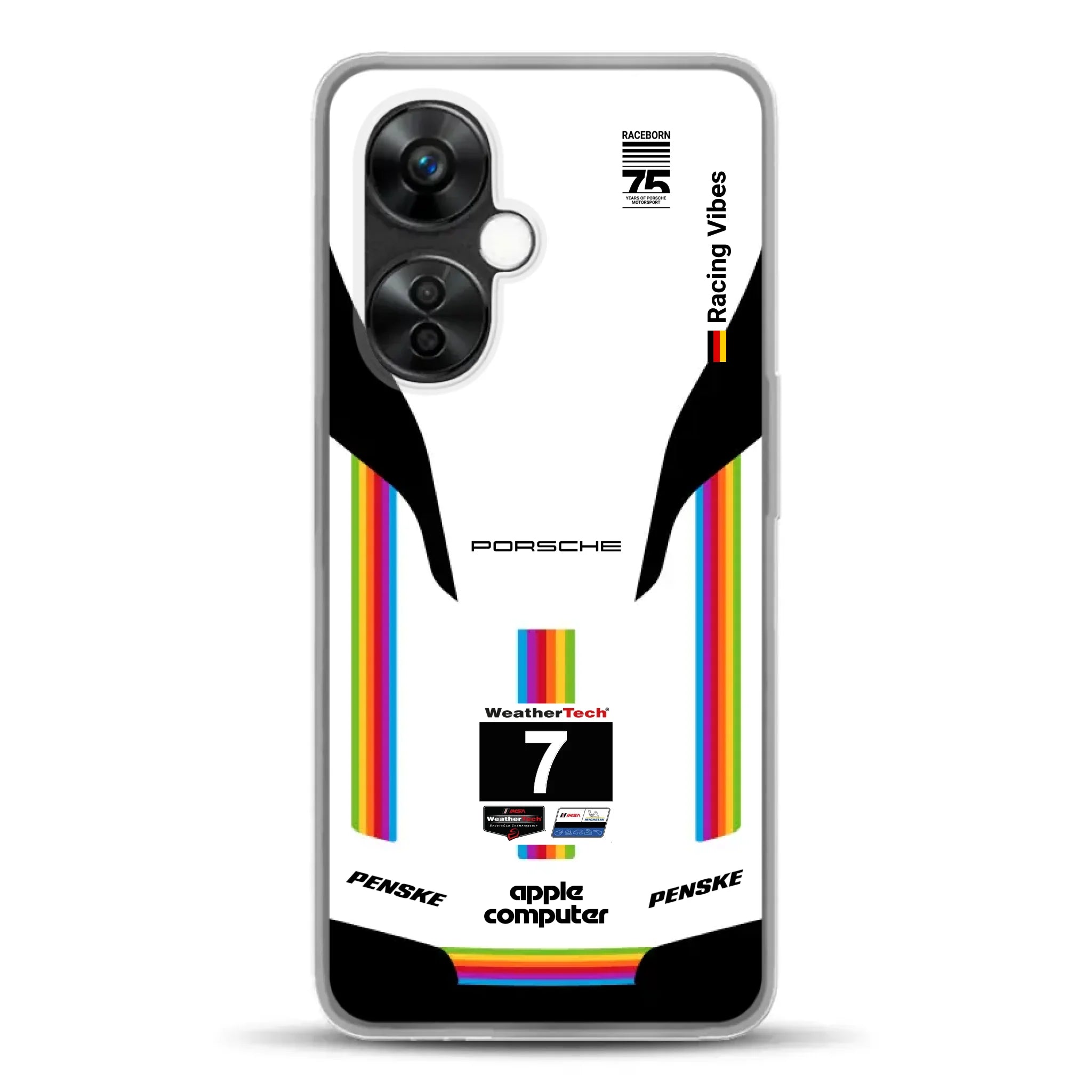 Porsche 963 Apple Retro Livery - Individuelle Handyhülle