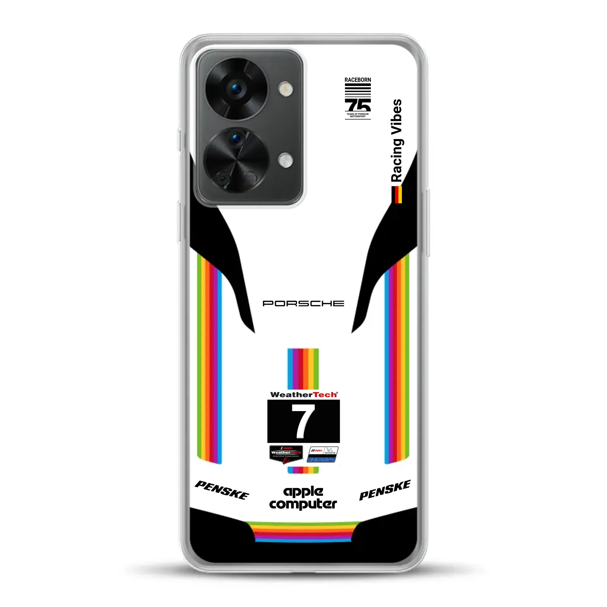 Porsche 963 Apple Retro Livery - Individuelle Handyhülle