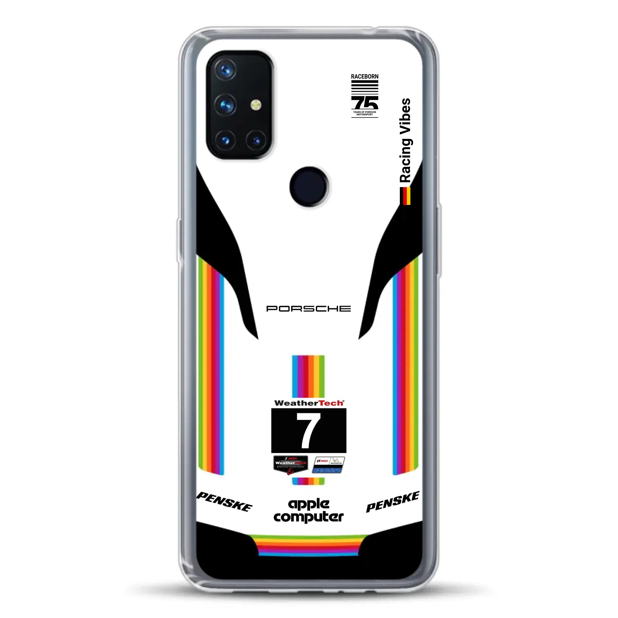 Porsche 963 Apple Retro Livery - Individuelle Handyhülle
