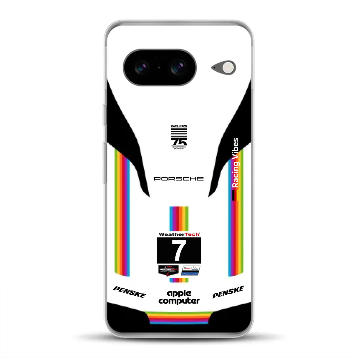 Porsche 963 Apple Retro Livery - Custodia per cellulare personalizzata per Google