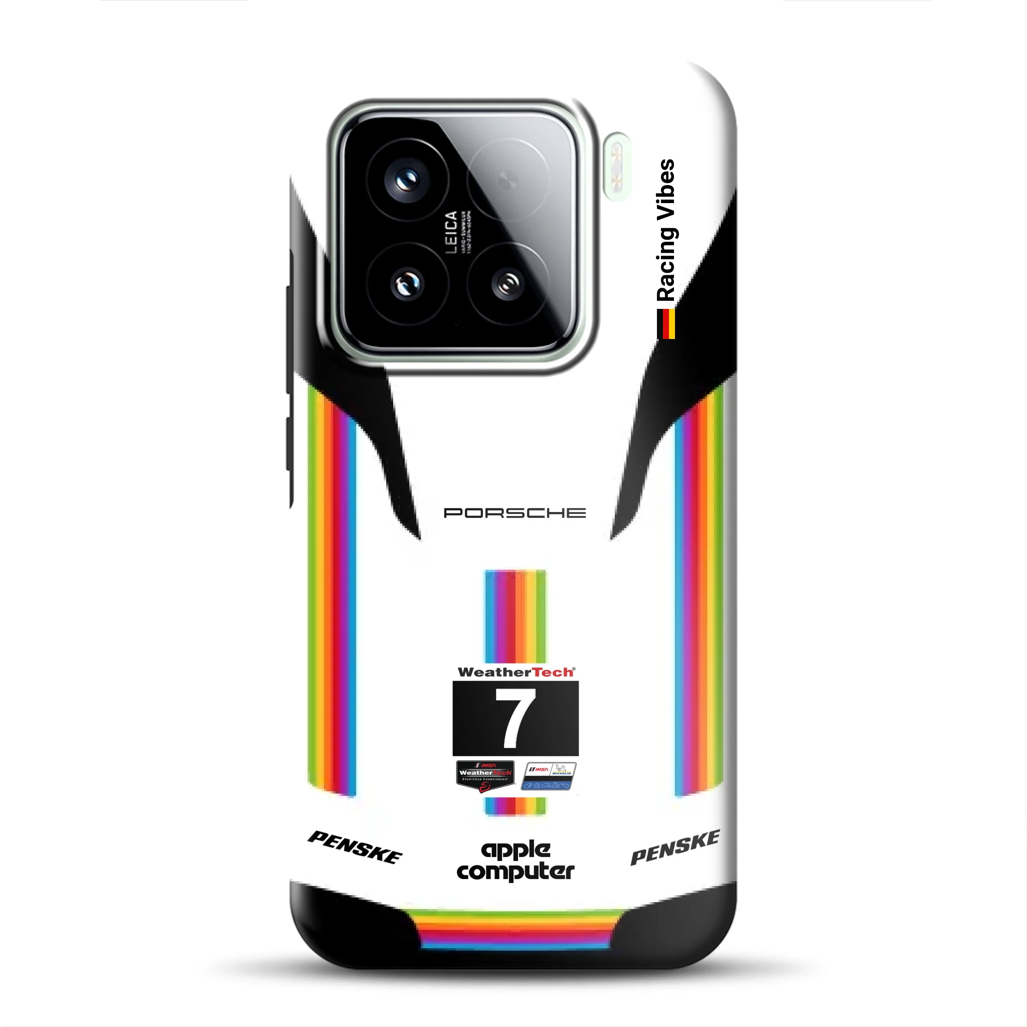 Porsche 963 Apple Retro Livery - Individuelle Premium Hülle für Xiaomi