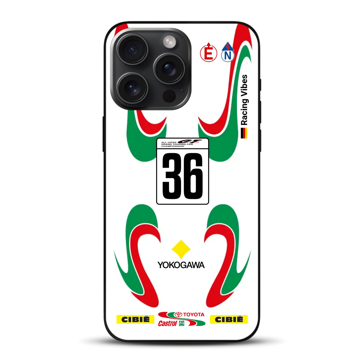 Castrol TOM’S Supra GT500 Livery - Individuelle Handyhülle für iPhone