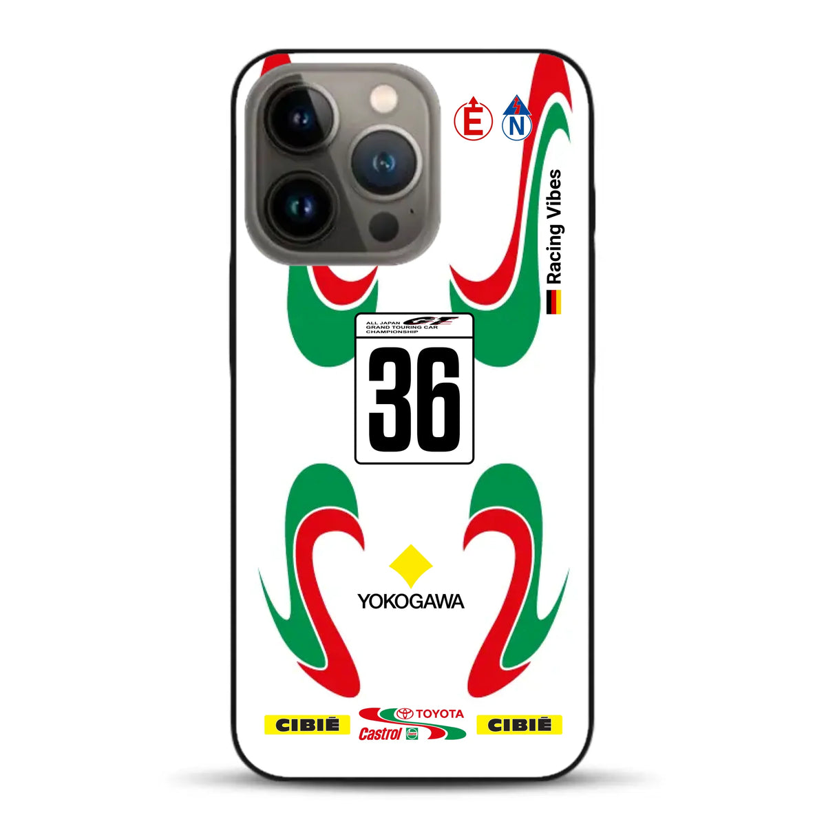 Castrol TOM’S Supra GT500 Livery - Individuelle Handyhülle für iPhone