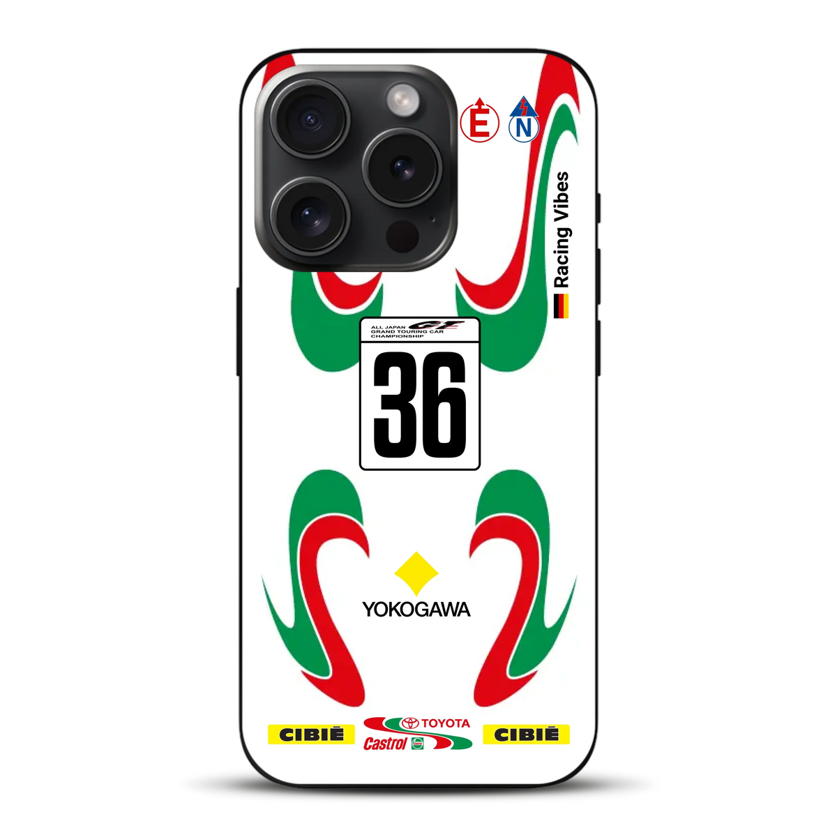 Castrol TOM’S Supra GT500 Livery - Individuelle Handyhülle für iPhone