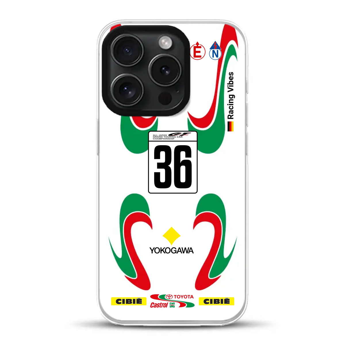 Castrol TOM’S Supra GT500 Livery - Individuelle Handyhülle für iPhone