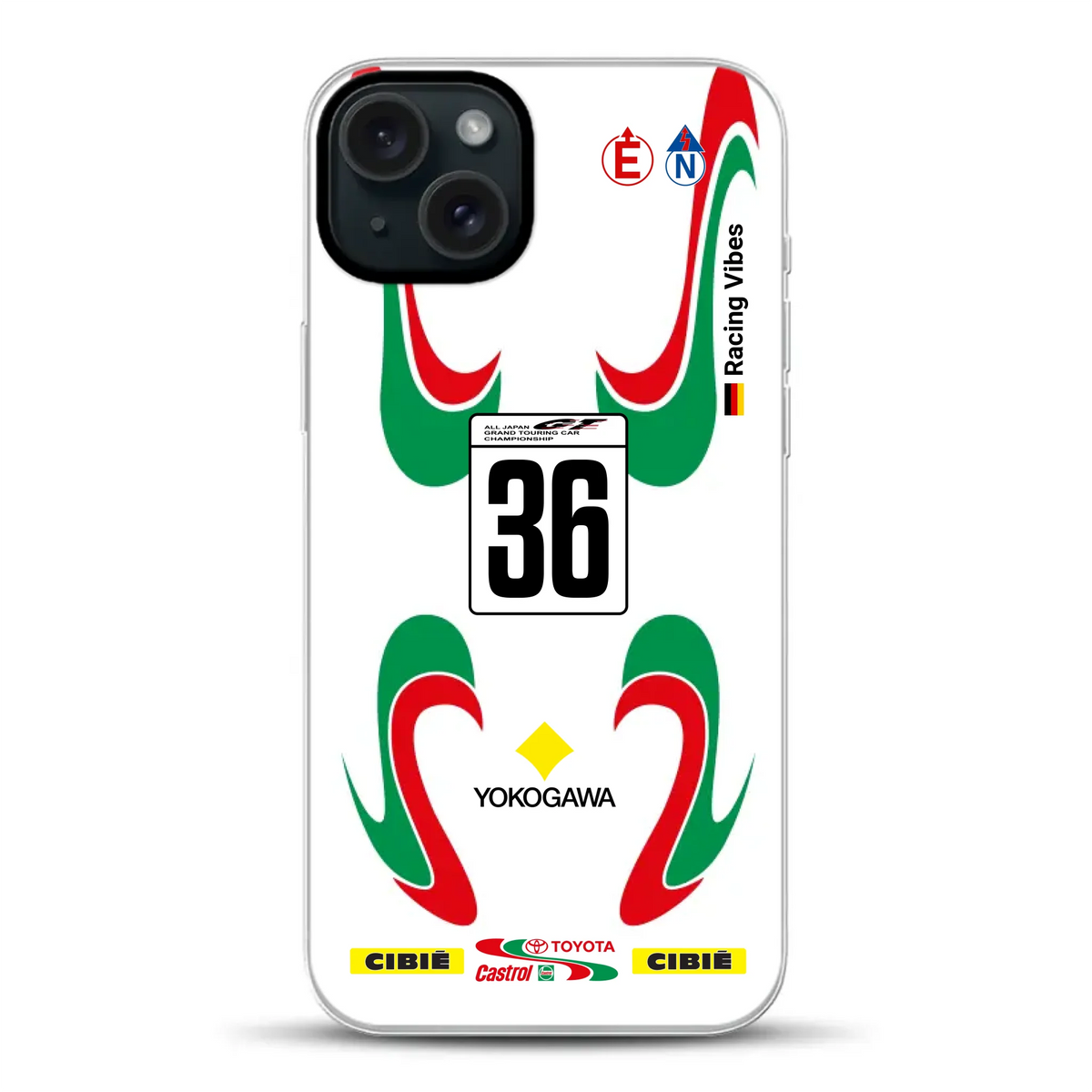 Castrol TOM’S Supra GT500 Livery - Individuelle Handyhülle für iPhone