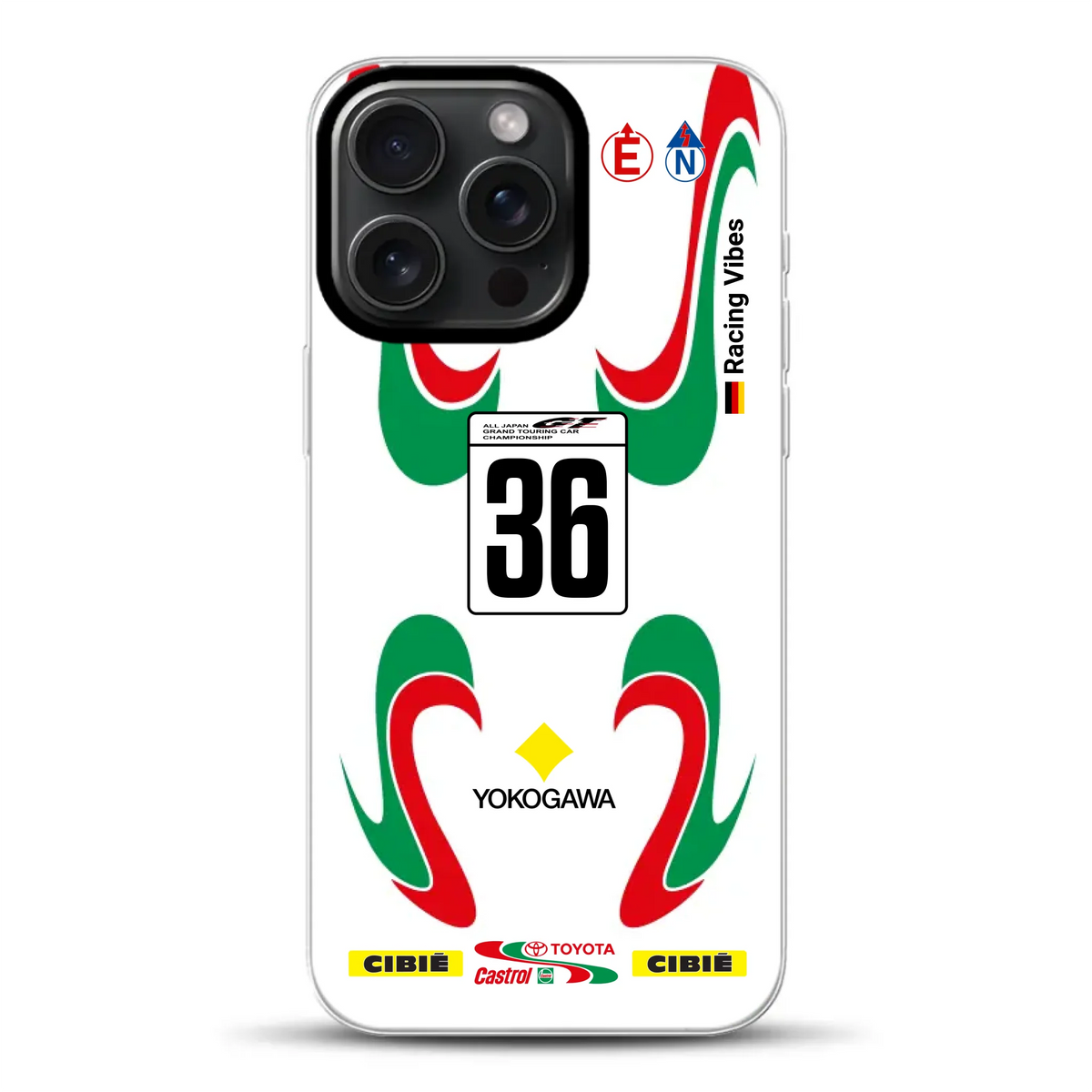 Castrol TOM’S Supra GT500 Livery - Individuelle Handyhülle für iPhone
